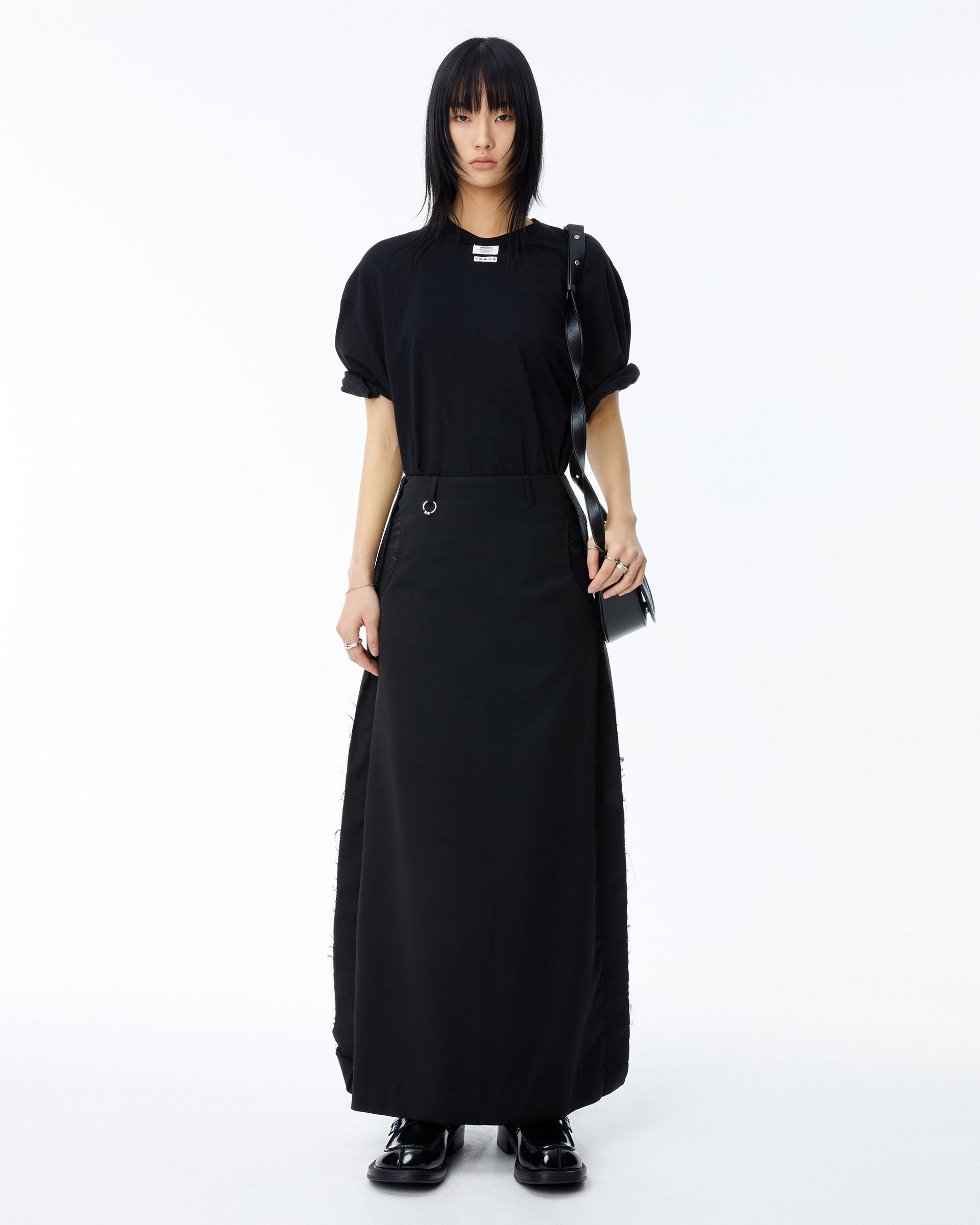 Ader Error - Langle t-shirt (Noir) product image 1 | TRAB K-Fashion Australia