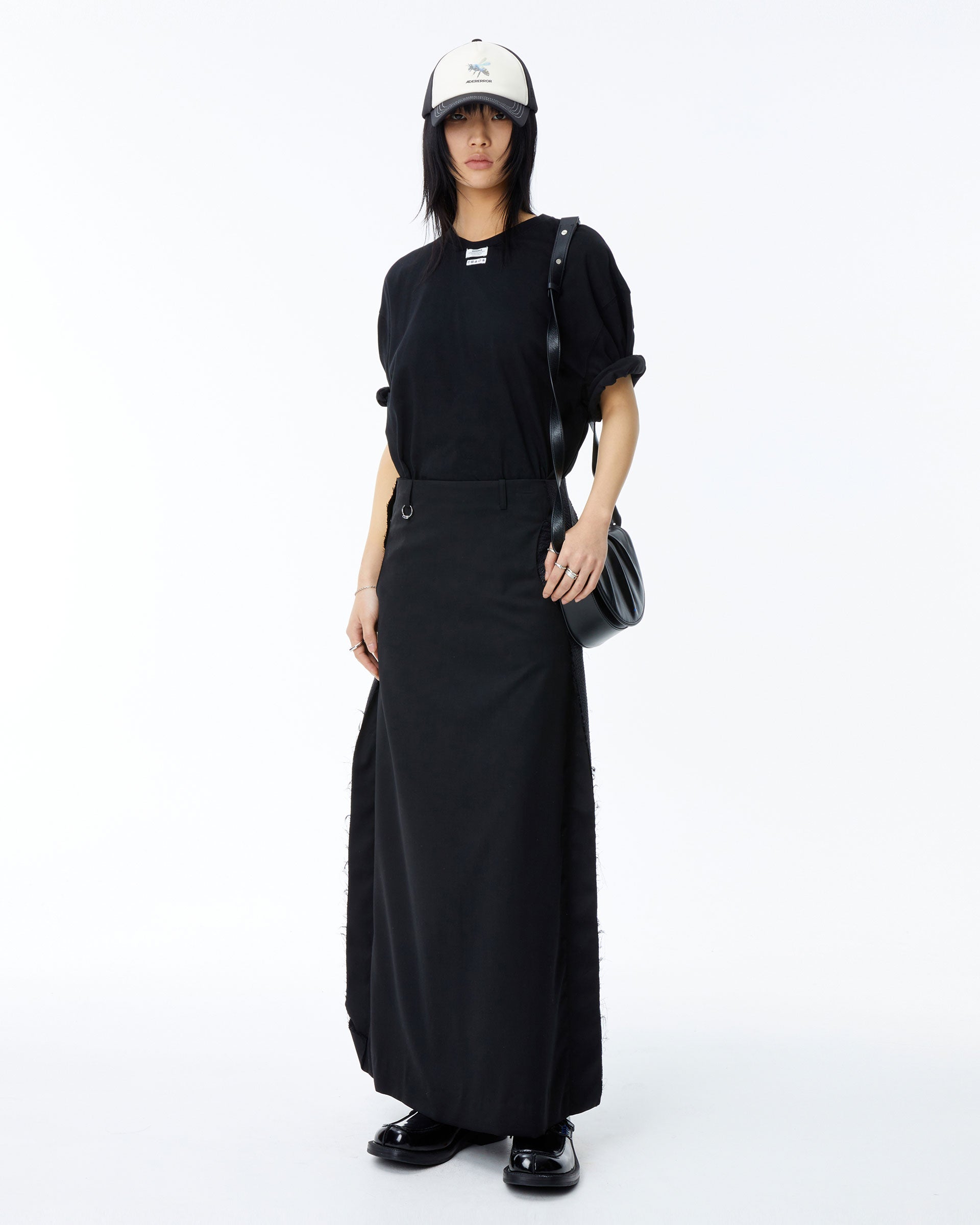 Ader Error - Langle t-shirt (Noir) product image 3 | TRAB K-Fashion Australia