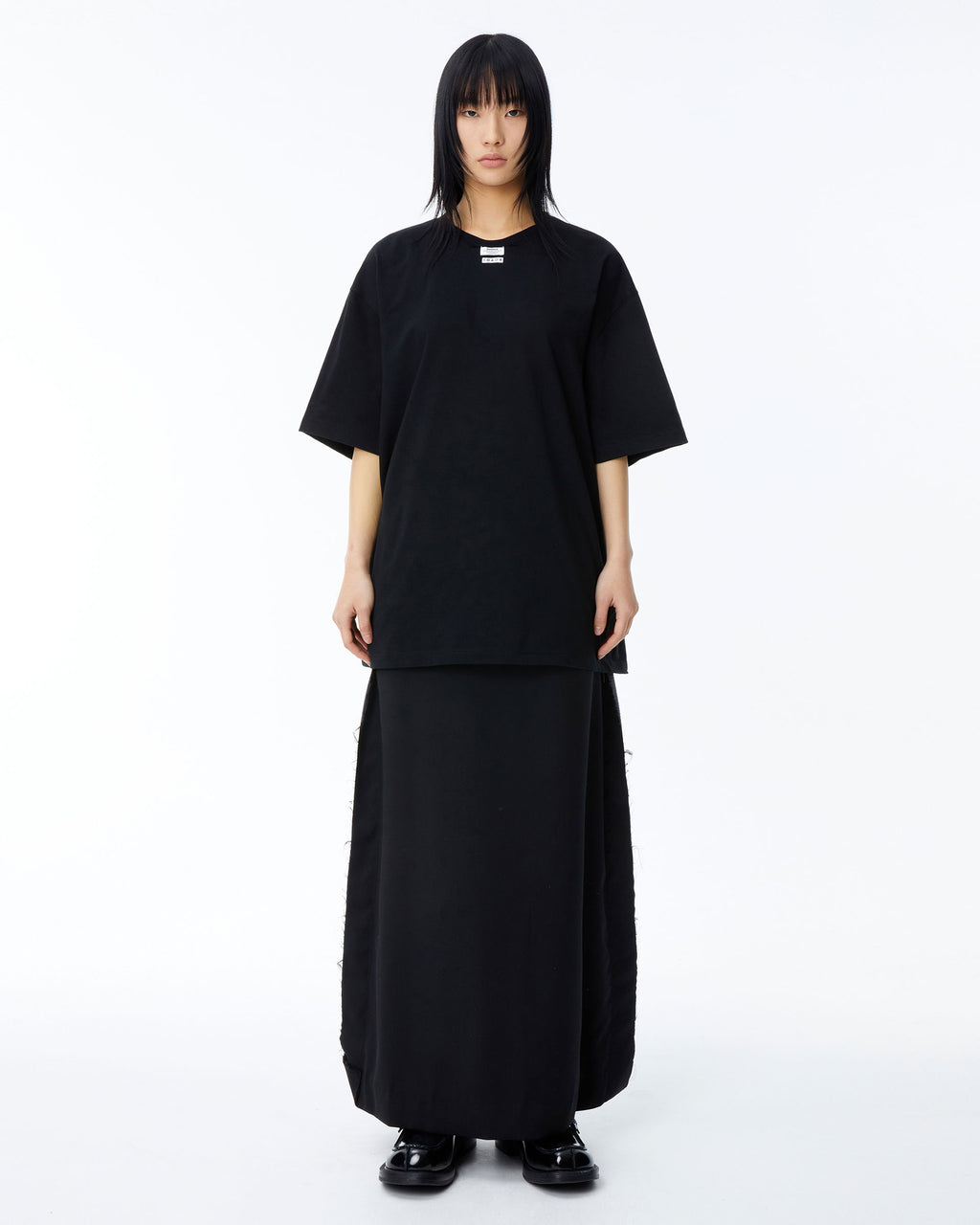 Ader Error - Langle t-shirt (Noir) product image 5 | TRAB K-Fashion Australia