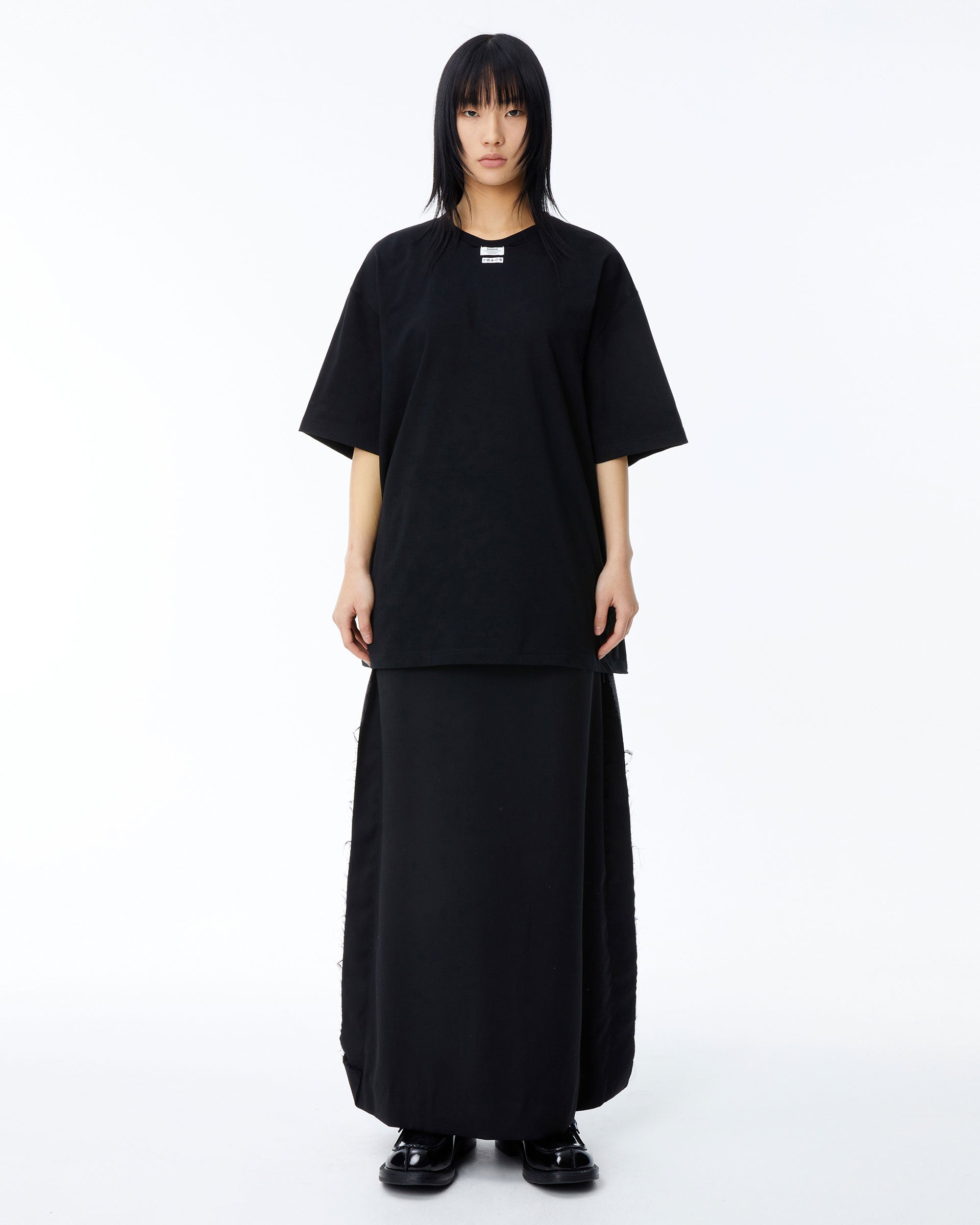 Ader Error - Langle t-shirt (Noir) product image 5 | TRAB K-Fashion Australia