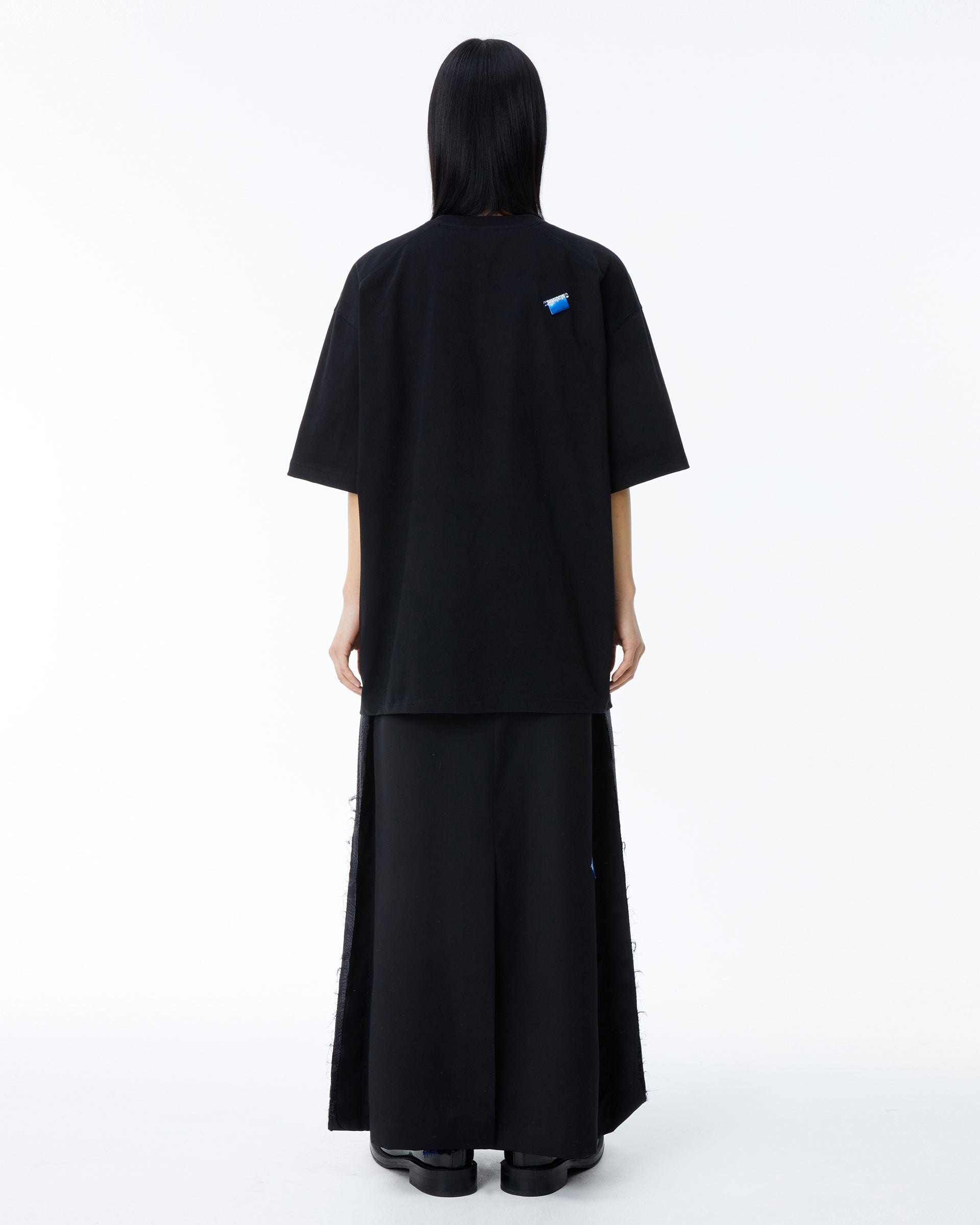 Ader Error - Langle t-shirt (Noir) product image 7 | TRAB K-Fashion Australia