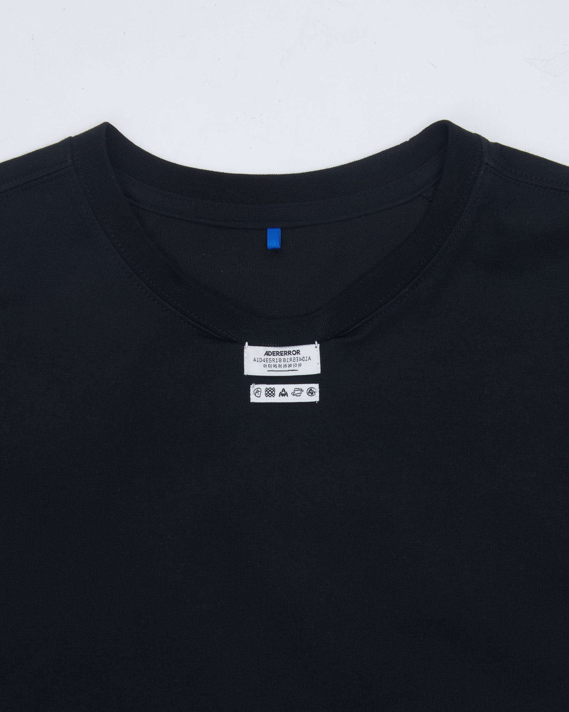 Ader Error - Langle t-shirt (Noir) product image 8 | TRAB K-Fashion Australia