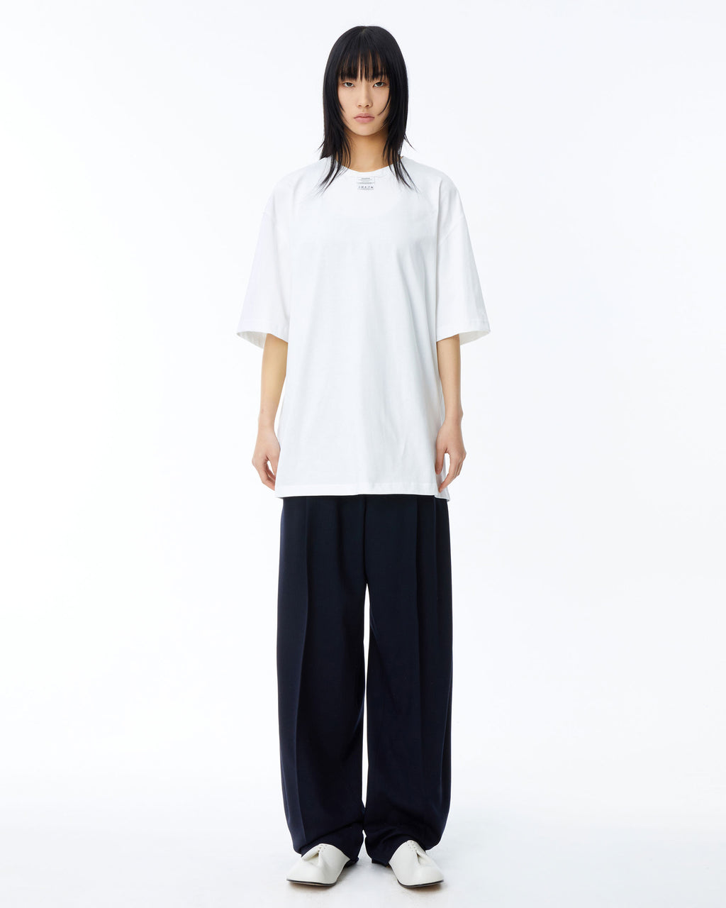 Ader Error - Langle t-shirt (Off white) product image 3 | TRAB K-Fashion Australia