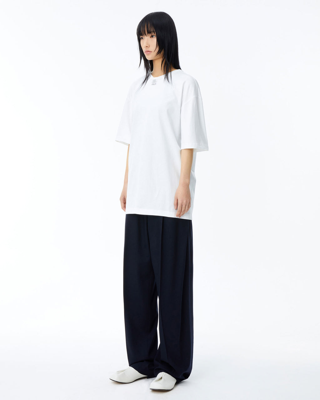 Ader Error - Langle t-shirt (Off white) product image 4 | TRAB K-Fashion Australia