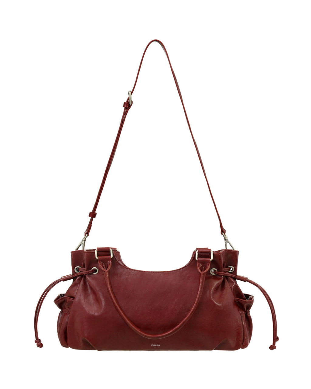 Stand Oil - Breezy Bag Mini (Red Wine) product image 5 | TRAB K-Fashion Australia