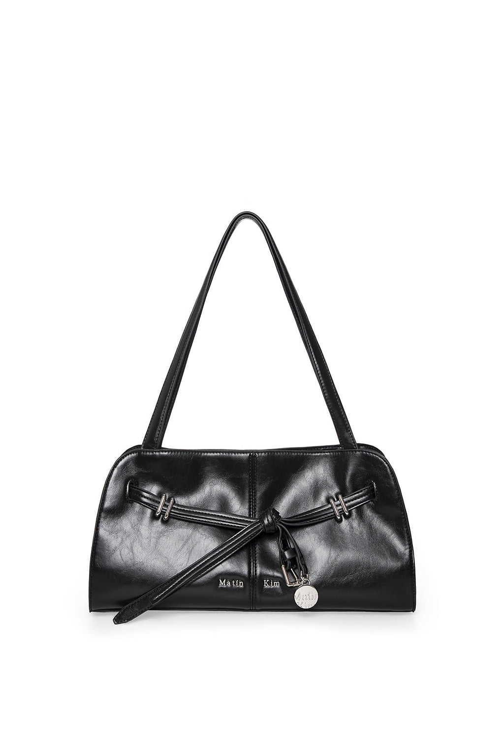 Matin Kim - Drop Tail Mellow Shoulder Bag (Black) product image 7 | TRAB K-Fashion Australia