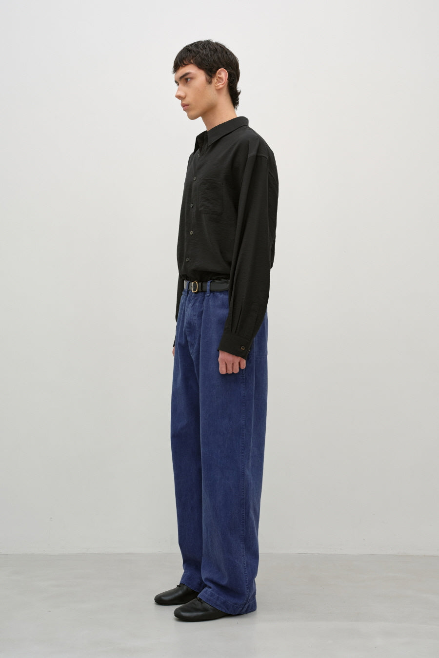 Insilence - Silk Shirt (Black) product image 5 | TRAB K-Fashion Australia