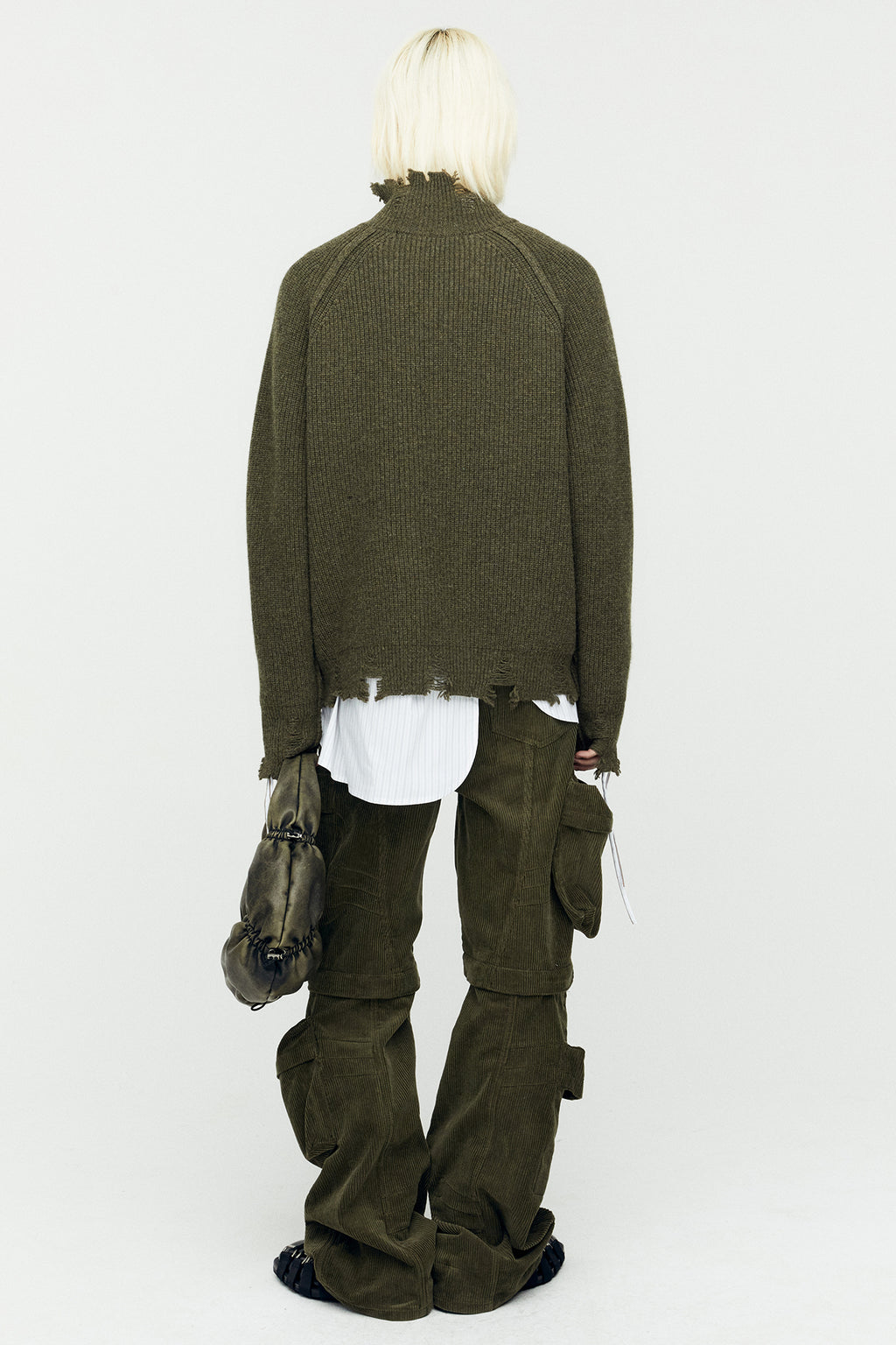 Andersson Bell - Roghen Turtle Neck Sweater (Taupe) product image 2 | TRAB K-Fashion Australia