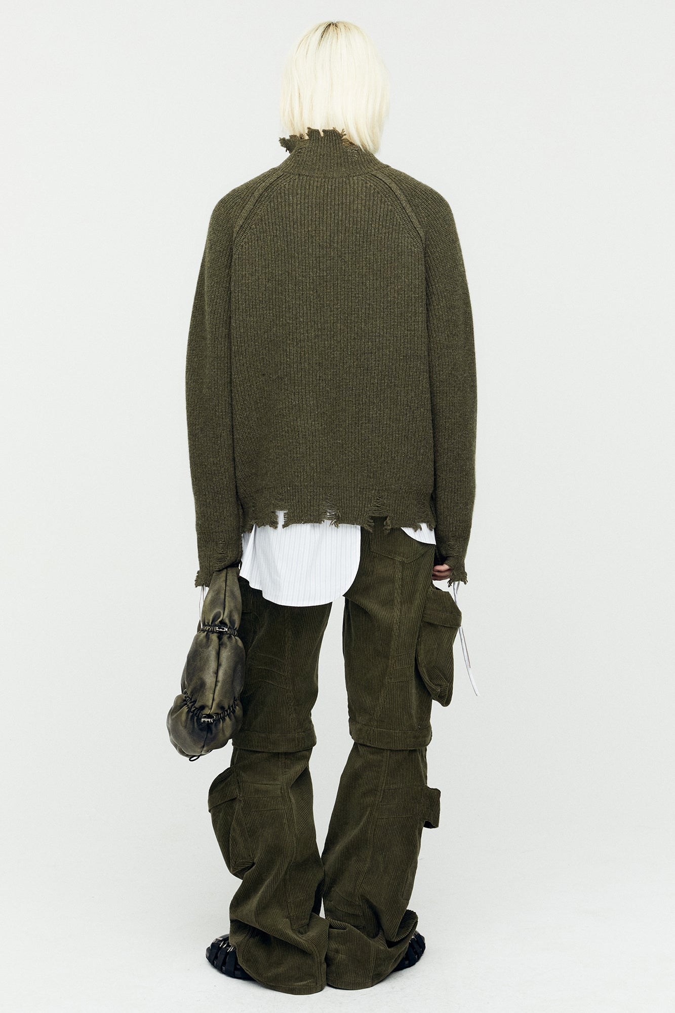 Andersson Bell - Roghen Turtle Neck Sweater (Taupe) product image 2 | TRAB K-Fashion Australia