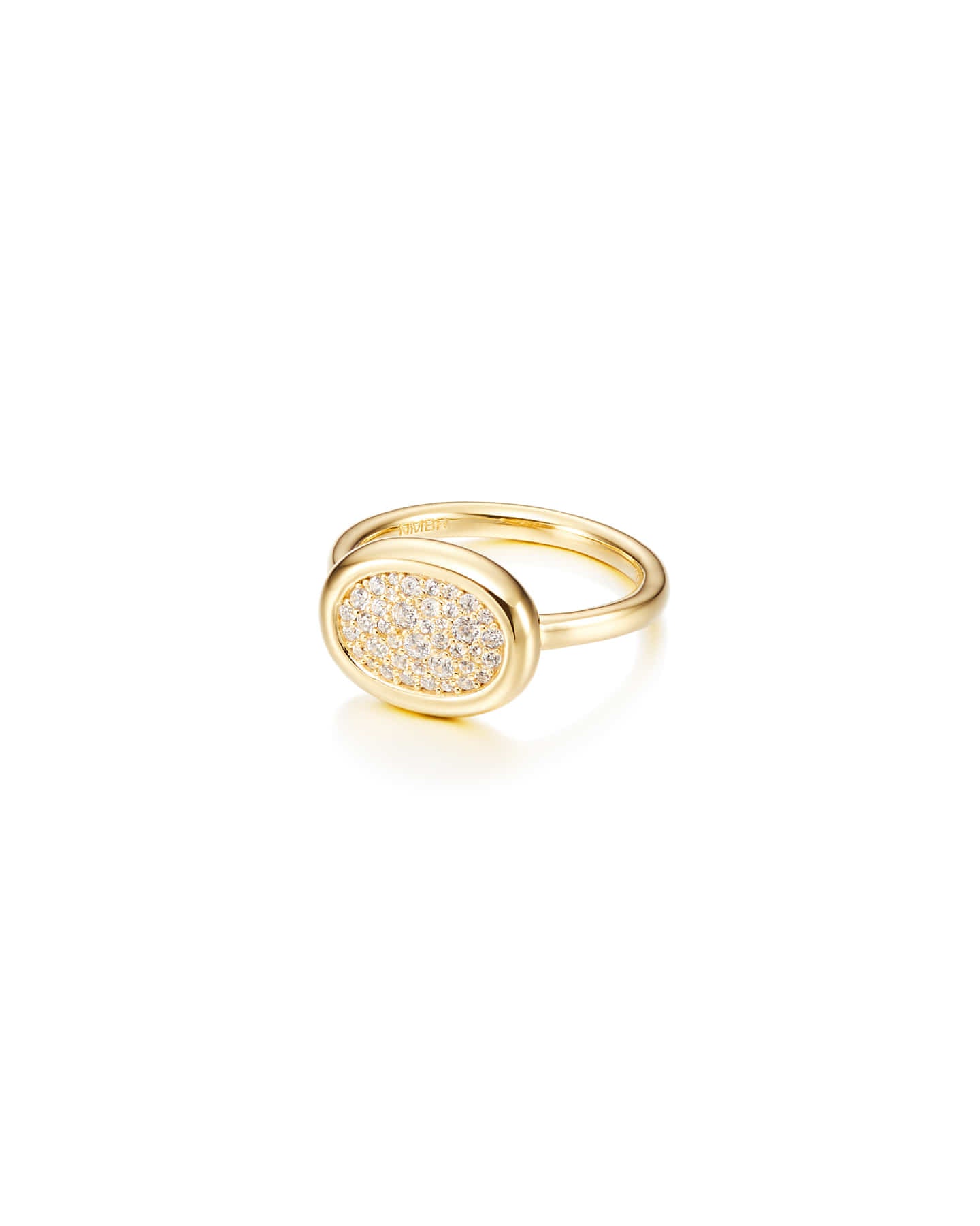 Numbering - Pave Oval Ring #3605 product image 7 | TRAB K-Fashion Australia