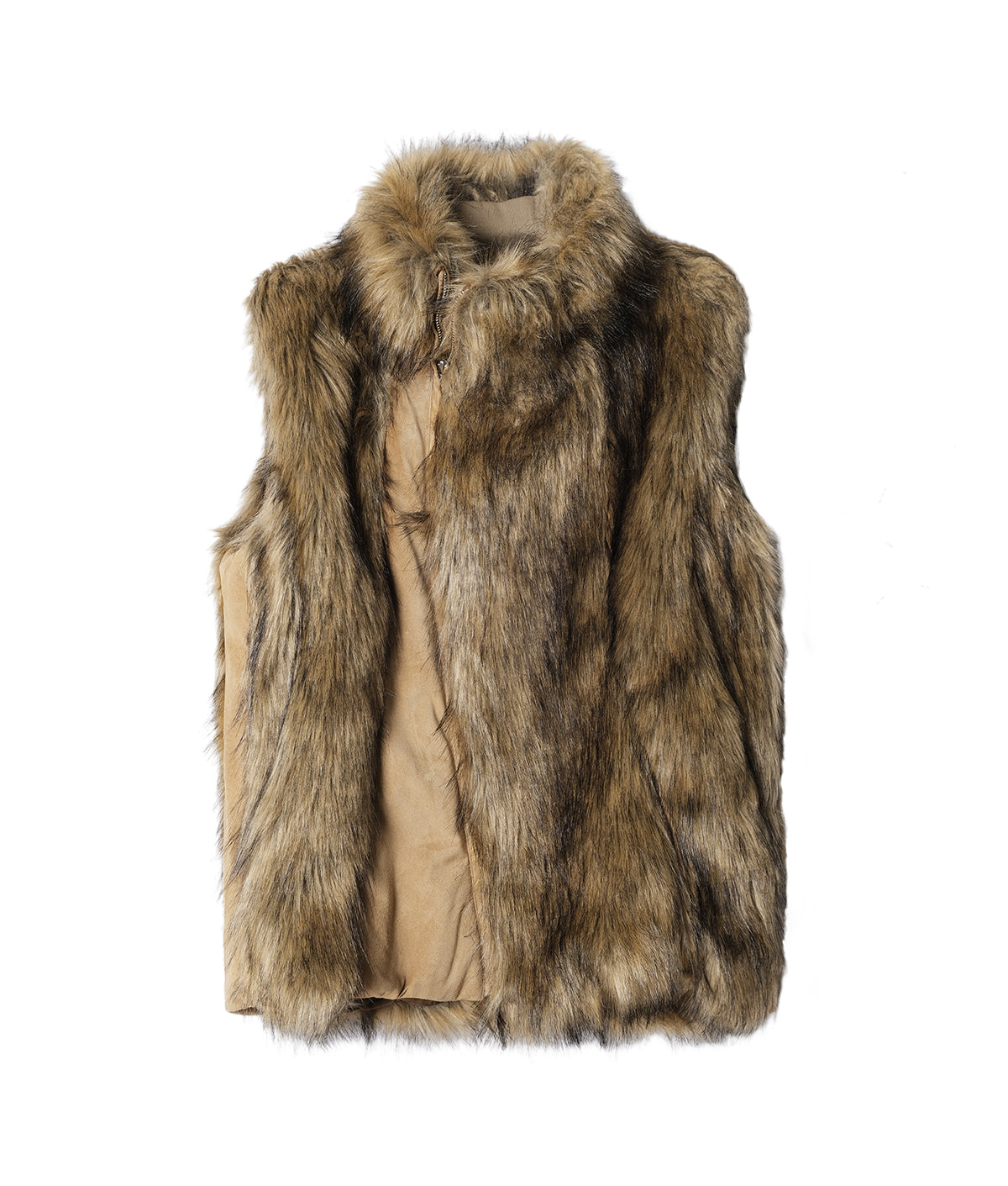 XLIM - Ep.6 02 Fur Vest (Brown) product image 2 | TRAB K-Fashion Australia
