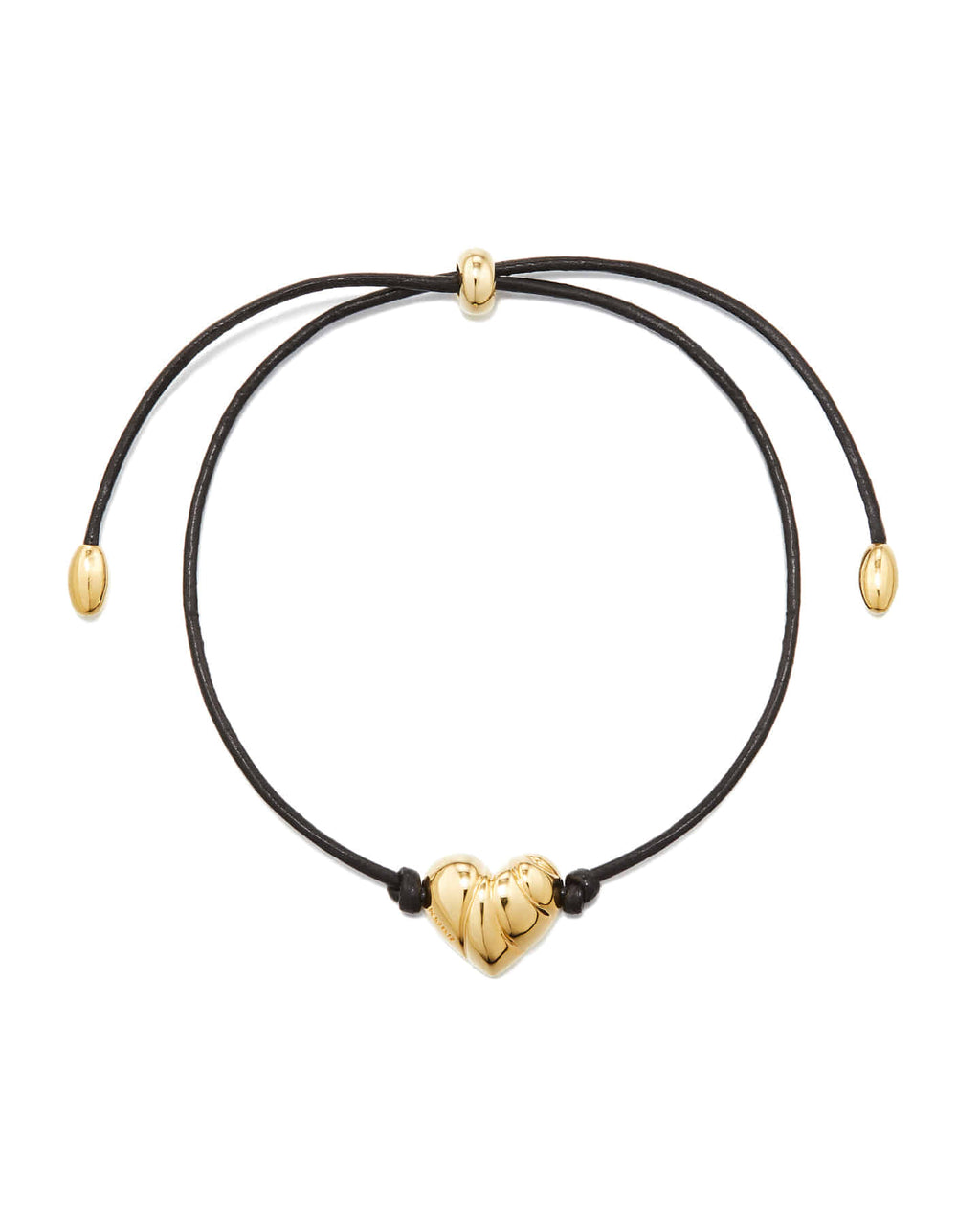 Numbering - Wavy Heart Leather Cord Bracelet #5959 product image 5 | TRAB K-Fashion Australia