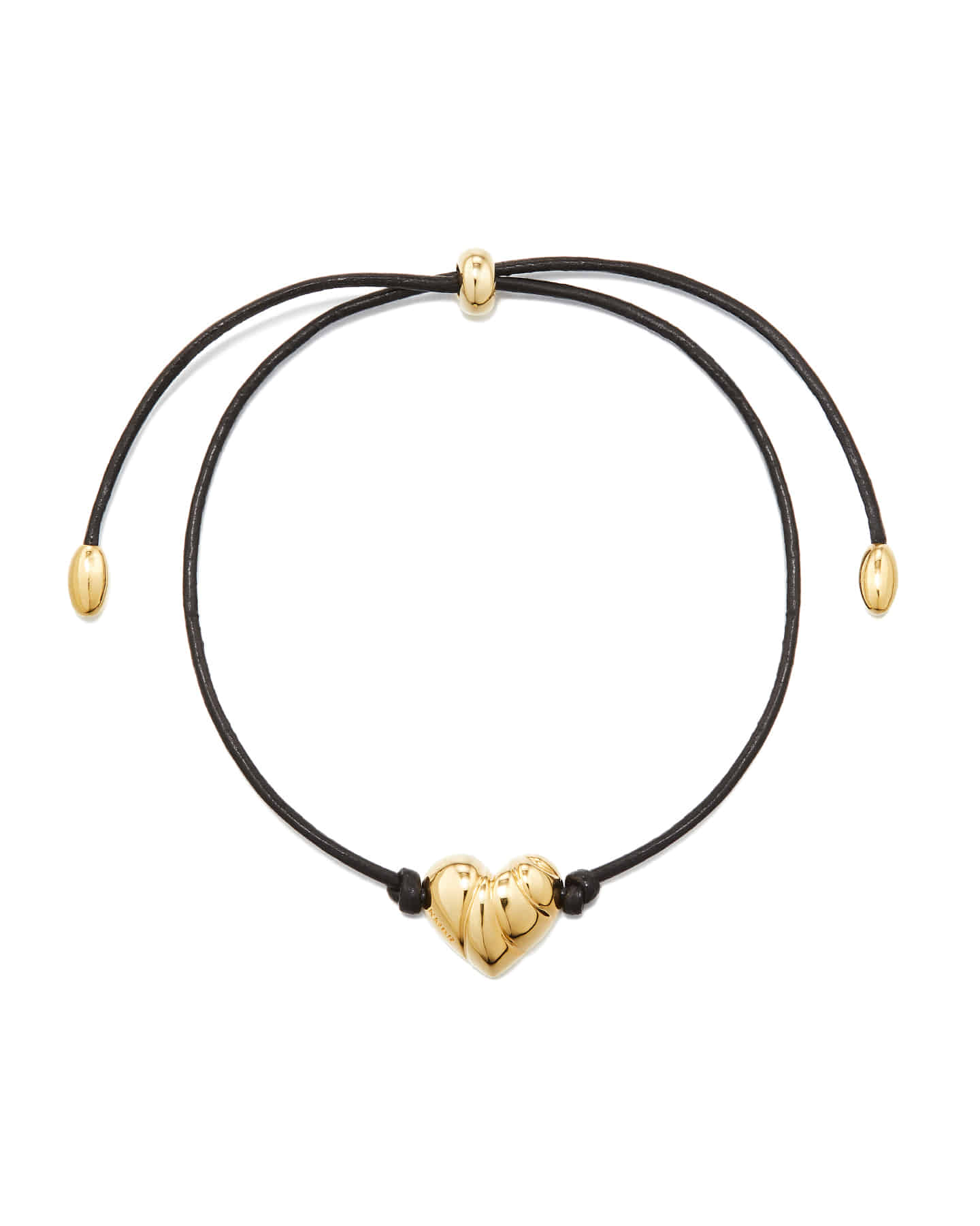 Numbering - Wavy Heart Leather Cord Bracelet #5959 product image 5 | TRAB K-Fashion Australia