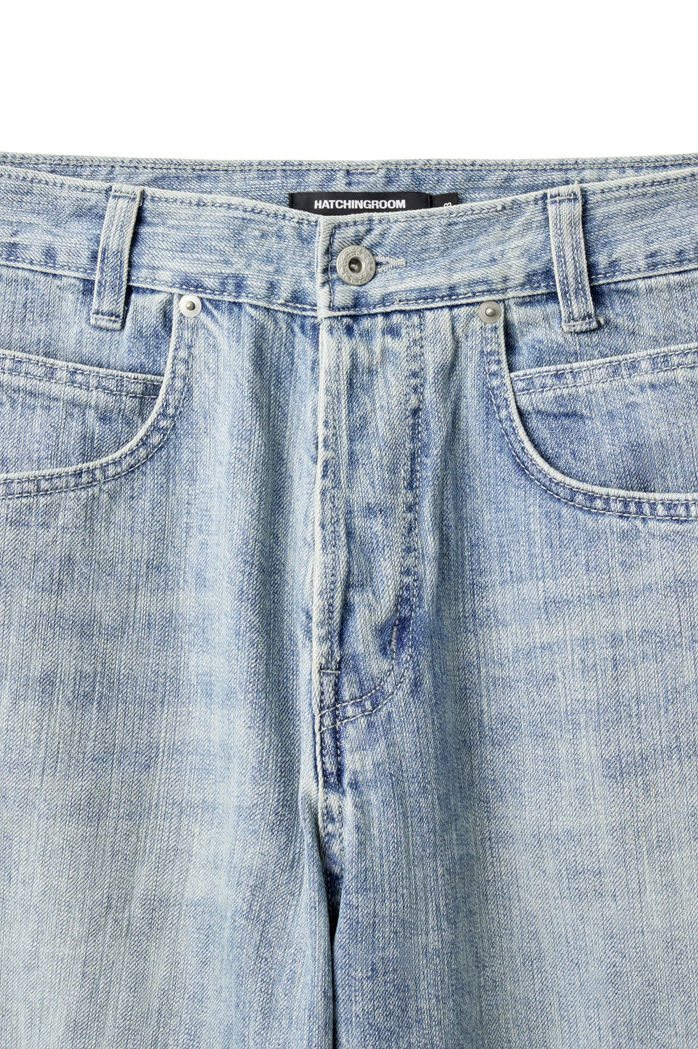 Hatchingroom - Regular Selvedge Jeans Slub (Light Blue) product image 3 | TRAB K-Fashion Australia