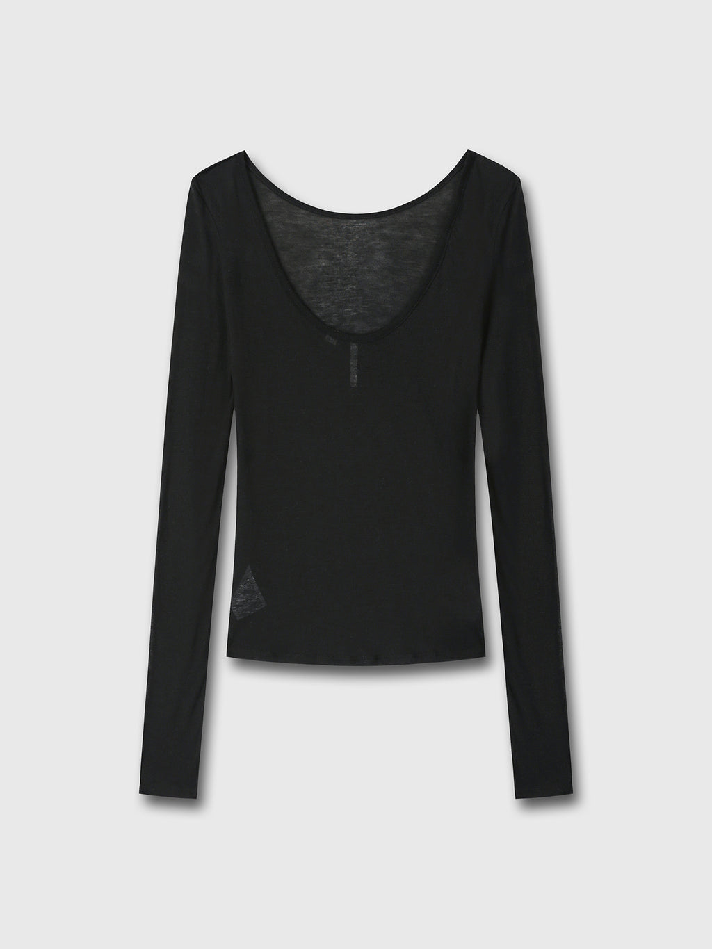Tonywack - Low Back Long Sleeve T-Shirt (Black) product image 8 | TRAB K-Fashion Australia