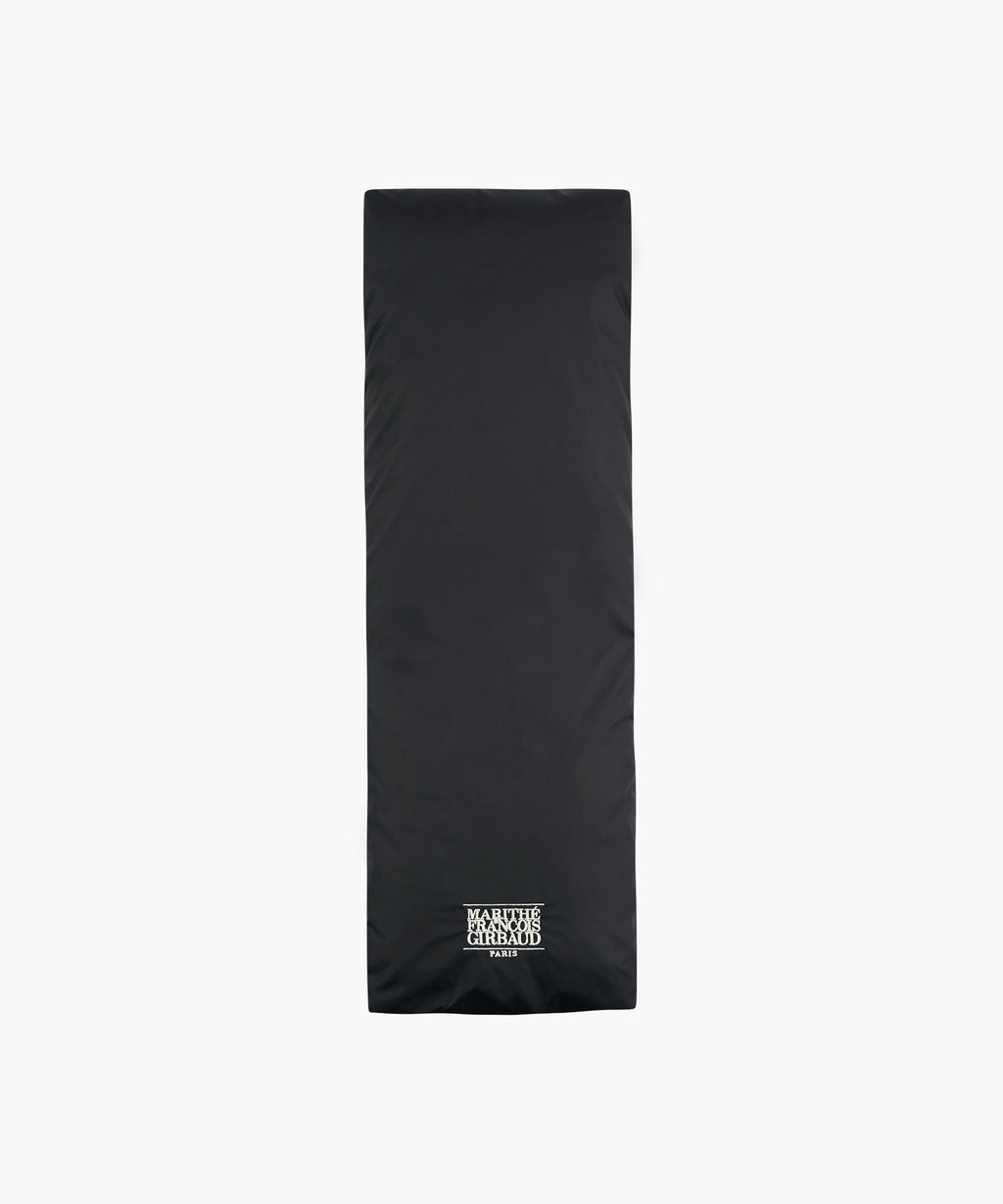 Marithe & Francois Girbaud - Classic Logo Padding Muffler (Black) product image 2 | TRAB K-Fashion Australia