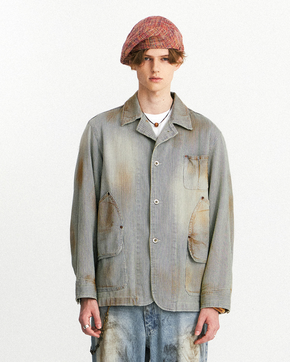Eastlogue - Shooting Huntsman Jacket (Hickory Stripe) product image 2 | TRAB K-Fashion Australia
