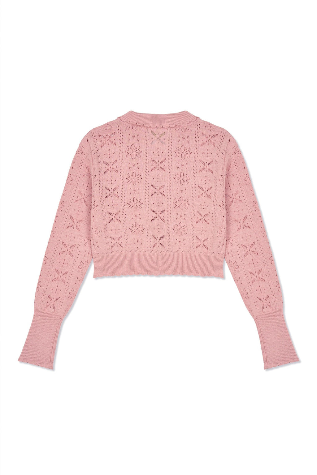 Ioedle - Flower Bomb Knit Cardigan (Pink) product image 4 | TRAB K-Fashion Australia