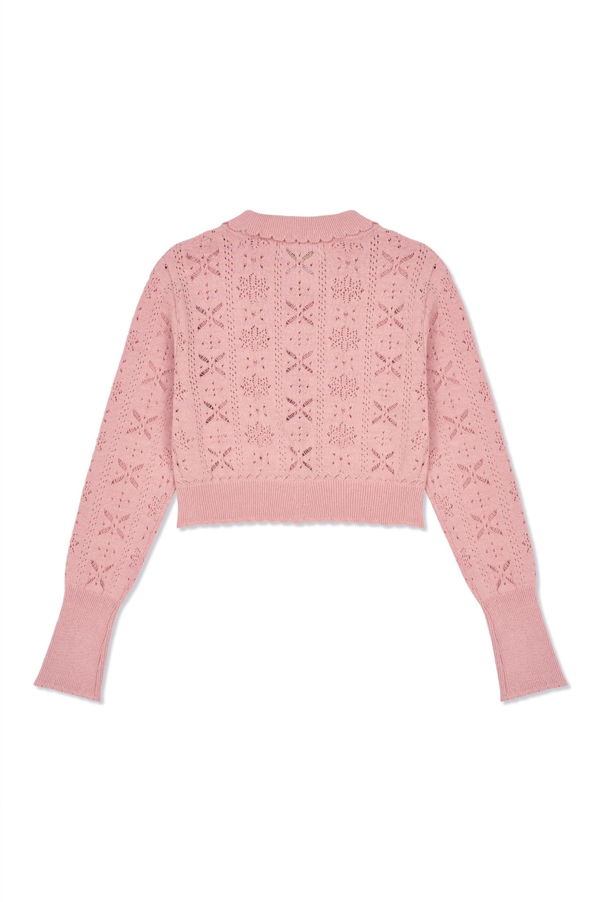 Ioedle - Flower Bomb Knit Cardigan (Pink) product image 4 | TRAB K-Fashion Australia