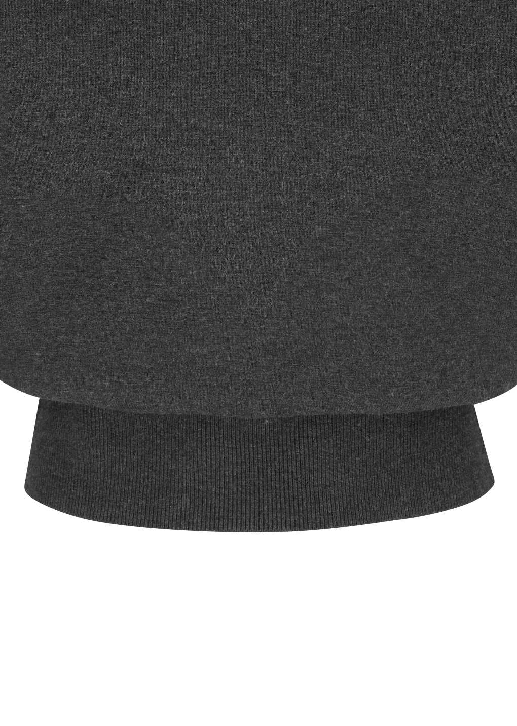 Amomento - Rounded half knit top (Charcoal) product image 12 | TRAB K-Fashion Australia
