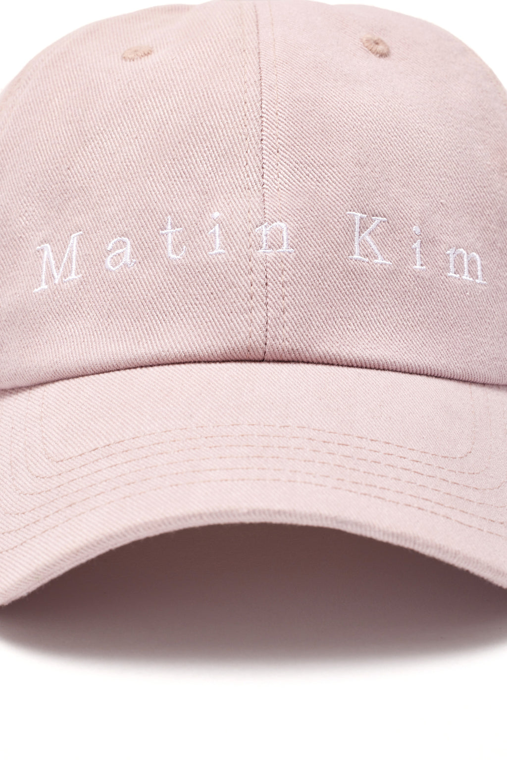 Matin Kim - Matin Cotton Washed Ball Cap (Light Pink) product image 4 | TRAB K-Fashion Australia