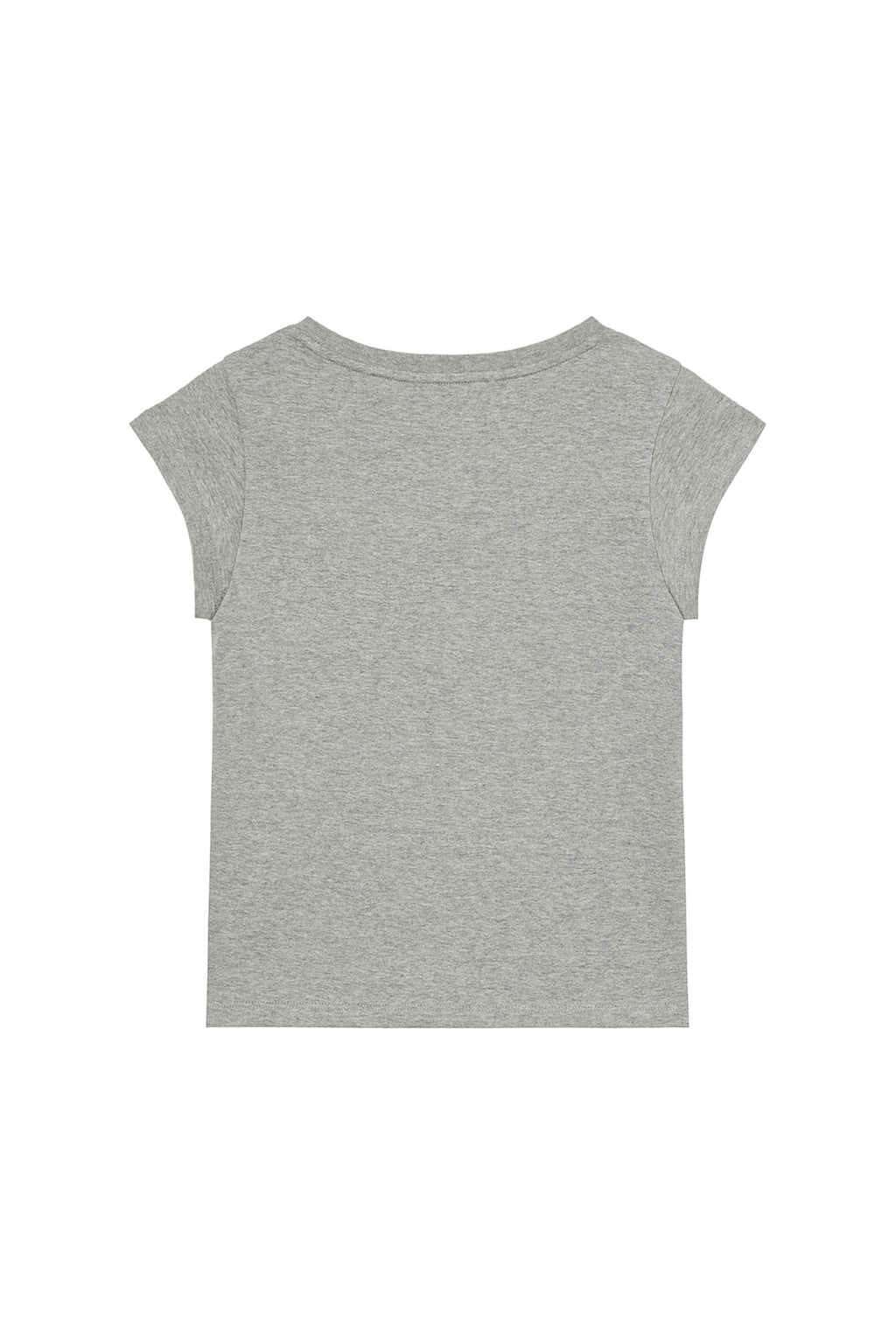 Deinet - Typo Graphic2 T-Shirt (Melange Grey) product image 10 | TRAB K-Fashion Australia
