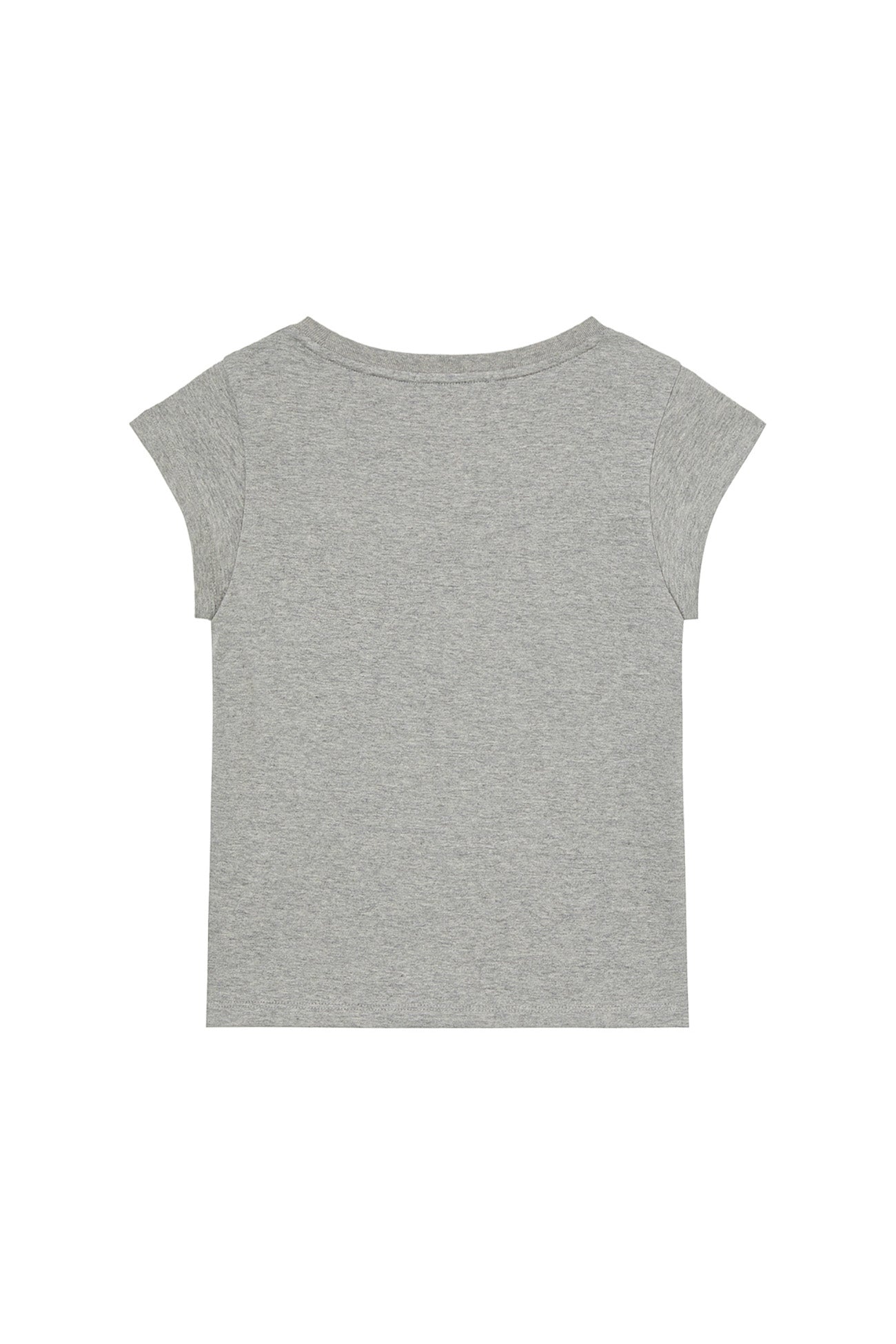 Deinet - Typo Graphic2 T-Shirt (Melange Grey) product image 10 | TRAB K-Fashion Australia