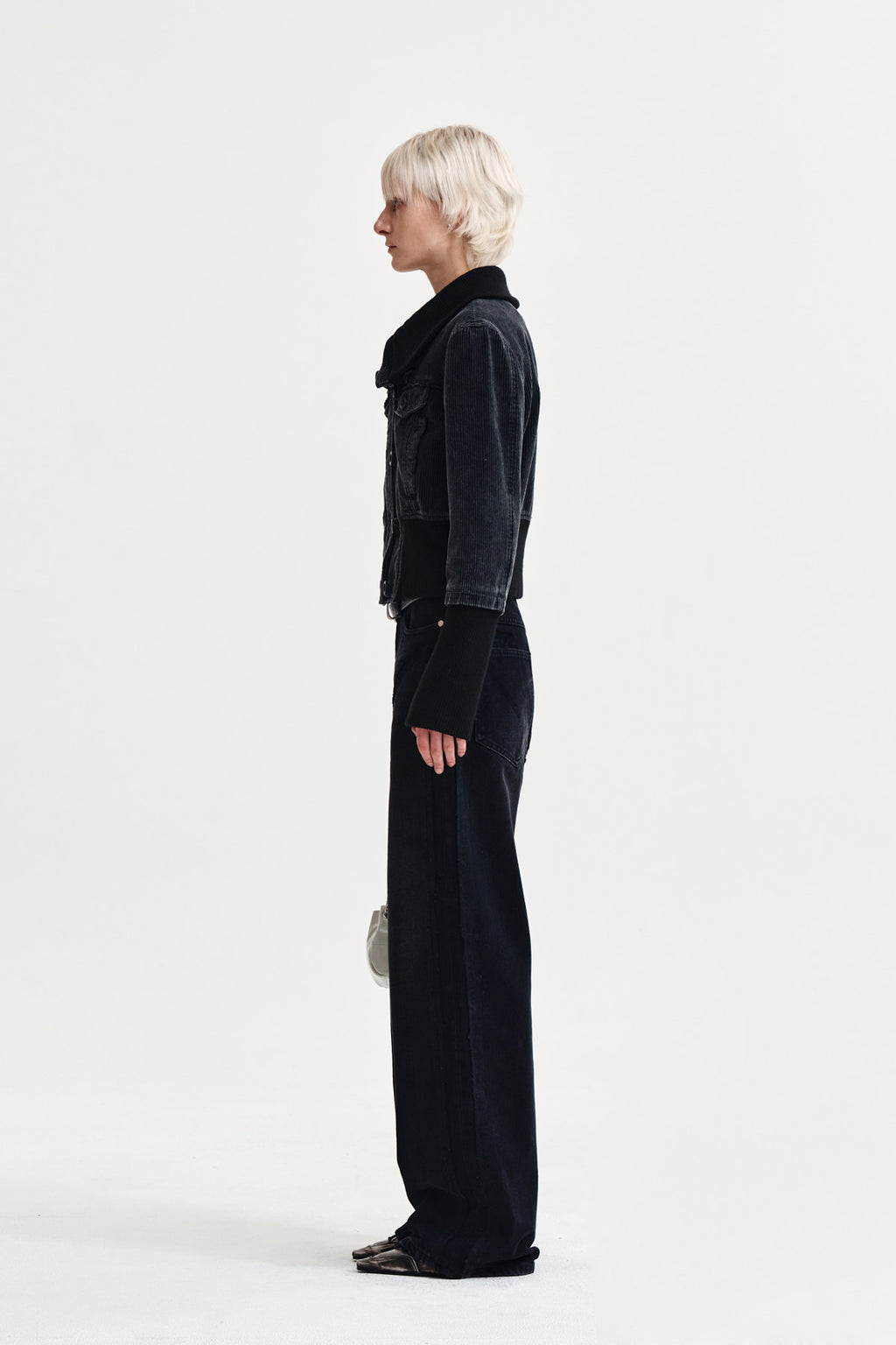 Matin Kim - Western Straight-fit Denim Pants (Black) product image 6 | TRAB K-Fashion Australia