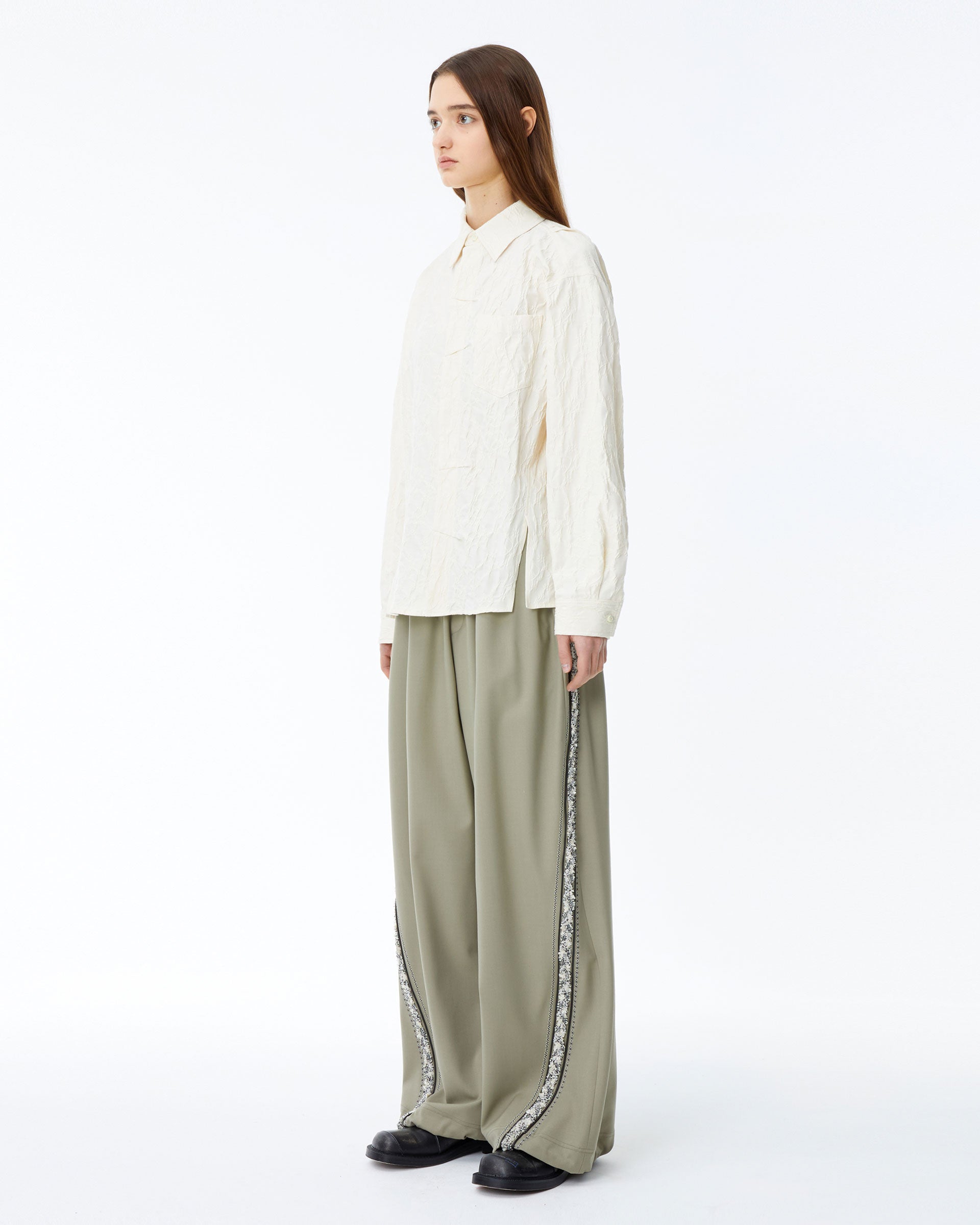 Ader Error - Edis shirt (Ivory) product image 4 | TRAB K-Fashion Australia