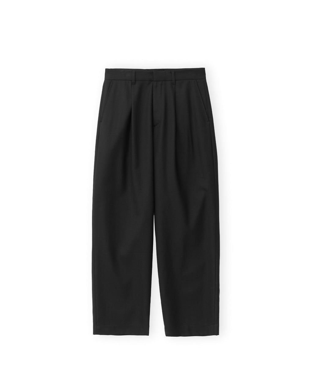 Brownyard - Wool One Tuck Trouser (Black) product image 5 | TRAB K-Fashion Australia