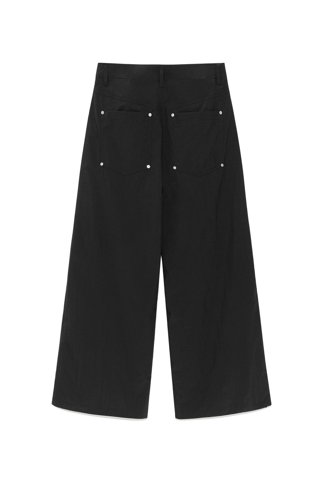 Deinet - [yoon Soap X Deinet] Skirt Layered Pants (Black) product image 8 | TRAB K-Fashion Australia