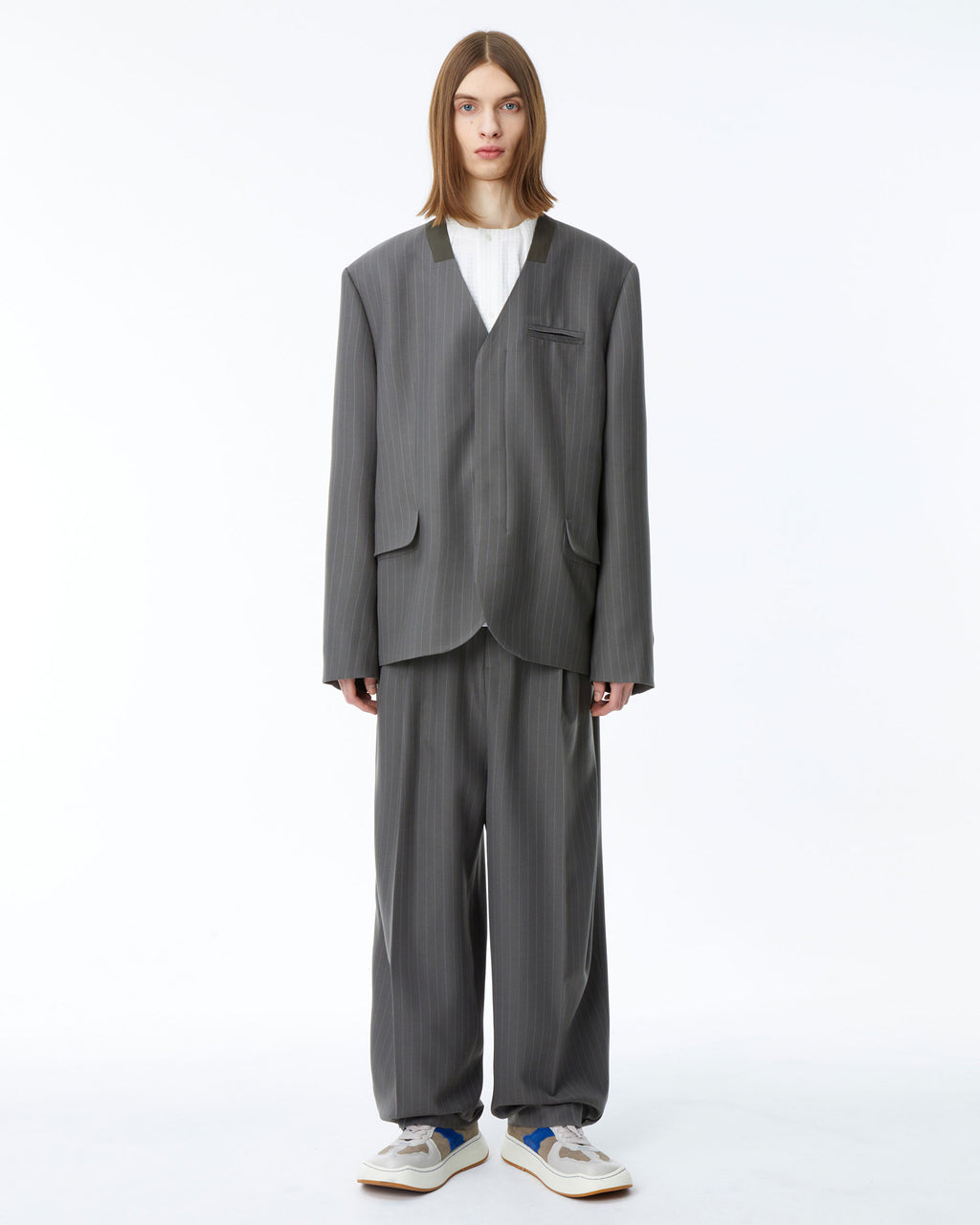 Ader Error - Lawren blazer (Grey) product image 3 | TRAB K-Fashion Australia