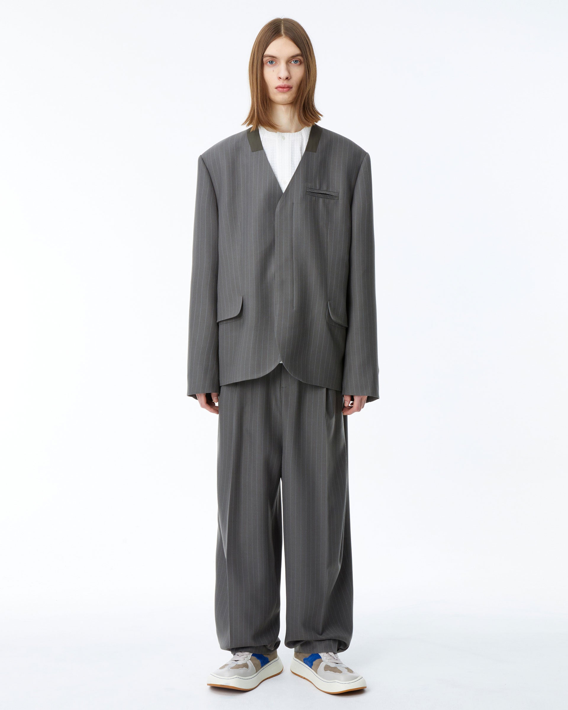 Ader Error - Lawren blazer (Grey) product image 3 | TRAB K-Fashion Australia
