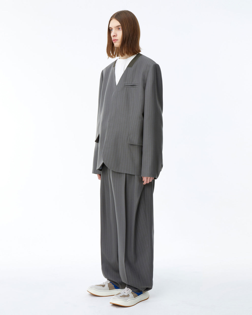Ader Error - Lawren blazer (Grey) product image 4 | TRAB K-Fashion Australia