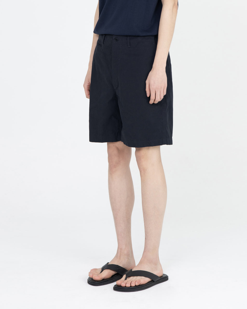 Brownyard - Essential Chino Shorts (Dark Navy) product image 3 | TRAB K-Fashion Australia