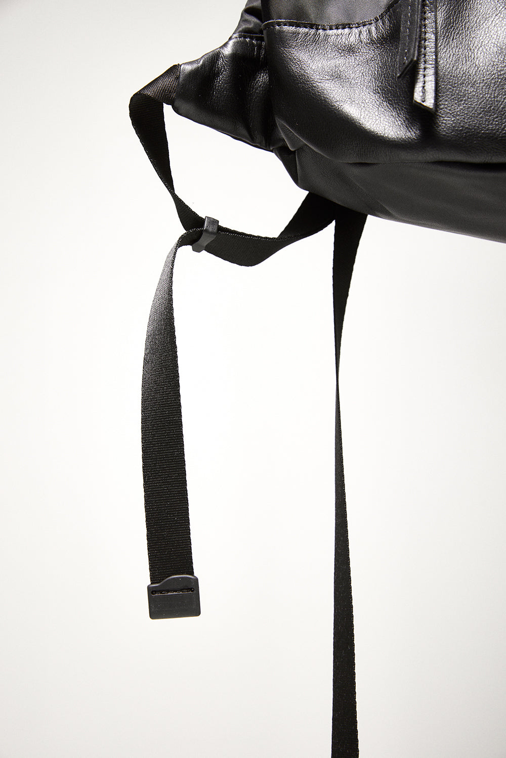 Hatchingroom - Nylon Leather Backpack (Black) product image 14 | TRAB K-Fashion Australia