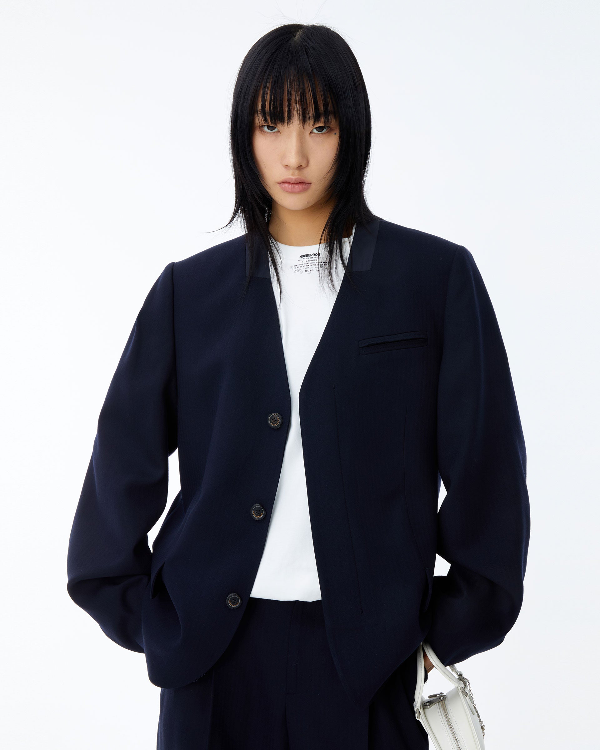 Ader Error - Lawren blazer (Navy) product image 2 | TRAB K-Fashion Australia