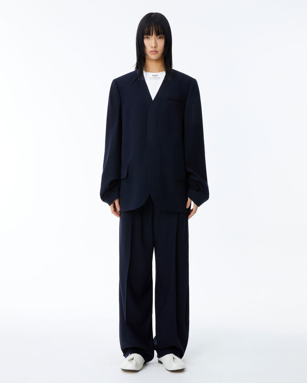 Ader Error - Lawren blazer (Navy) product image 3 | TRAB K-Fashion Australia