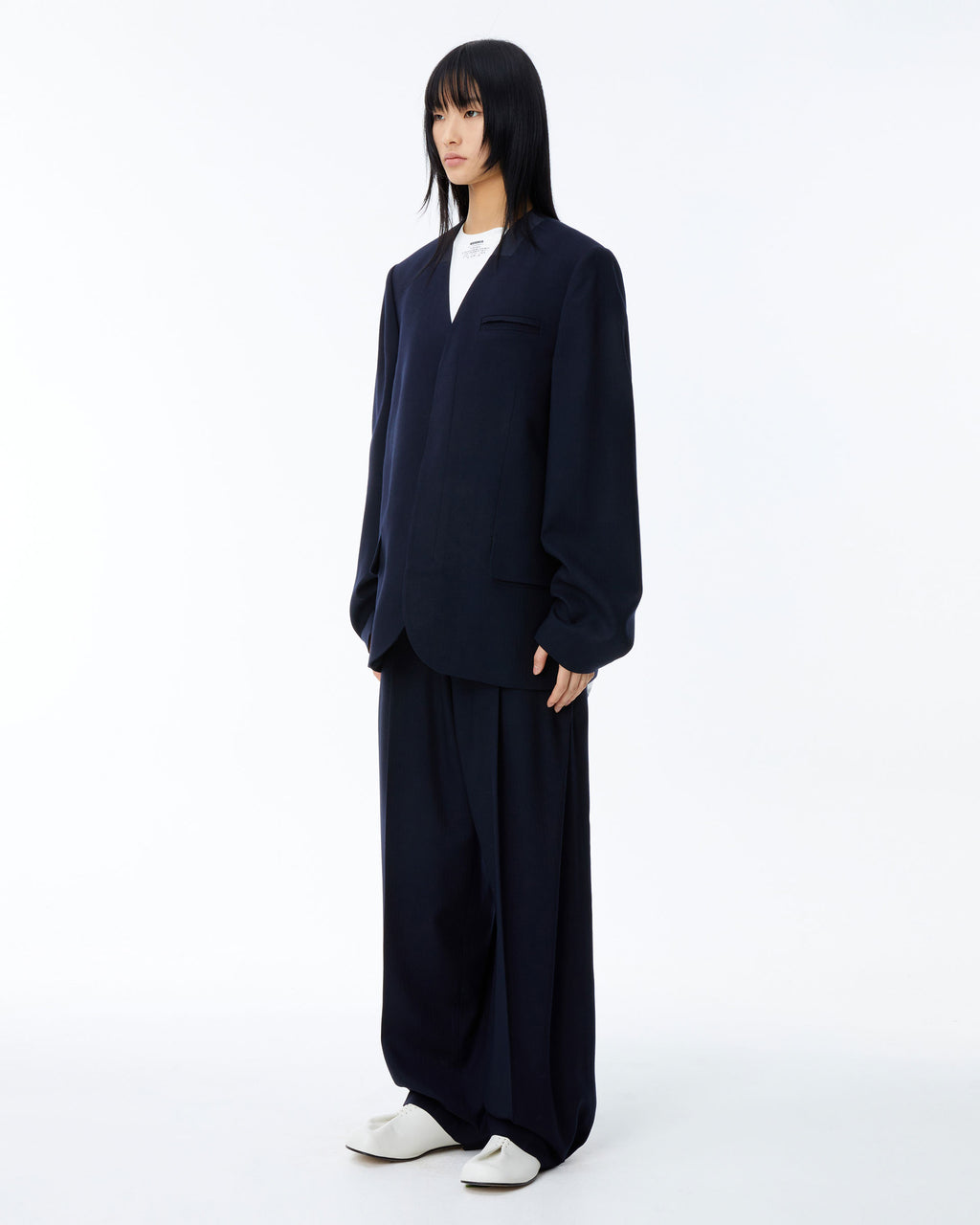 Ader Error - Lawren blazer (Navy) product image 4 | TRAB K-Fashion Australia