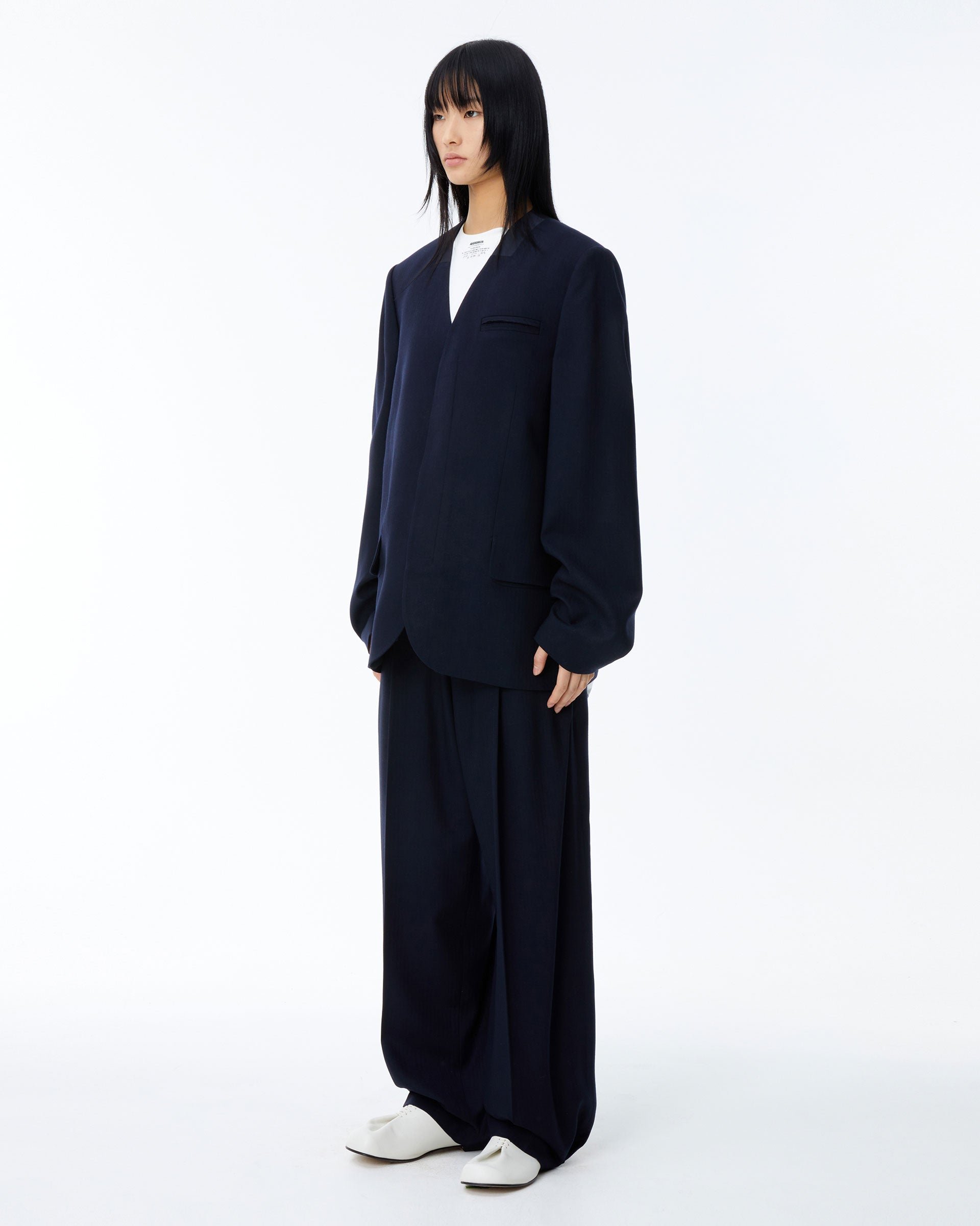 Ader Error - Lawren blazer (Navy) product image 4 | TRAB K-Fashion Australia