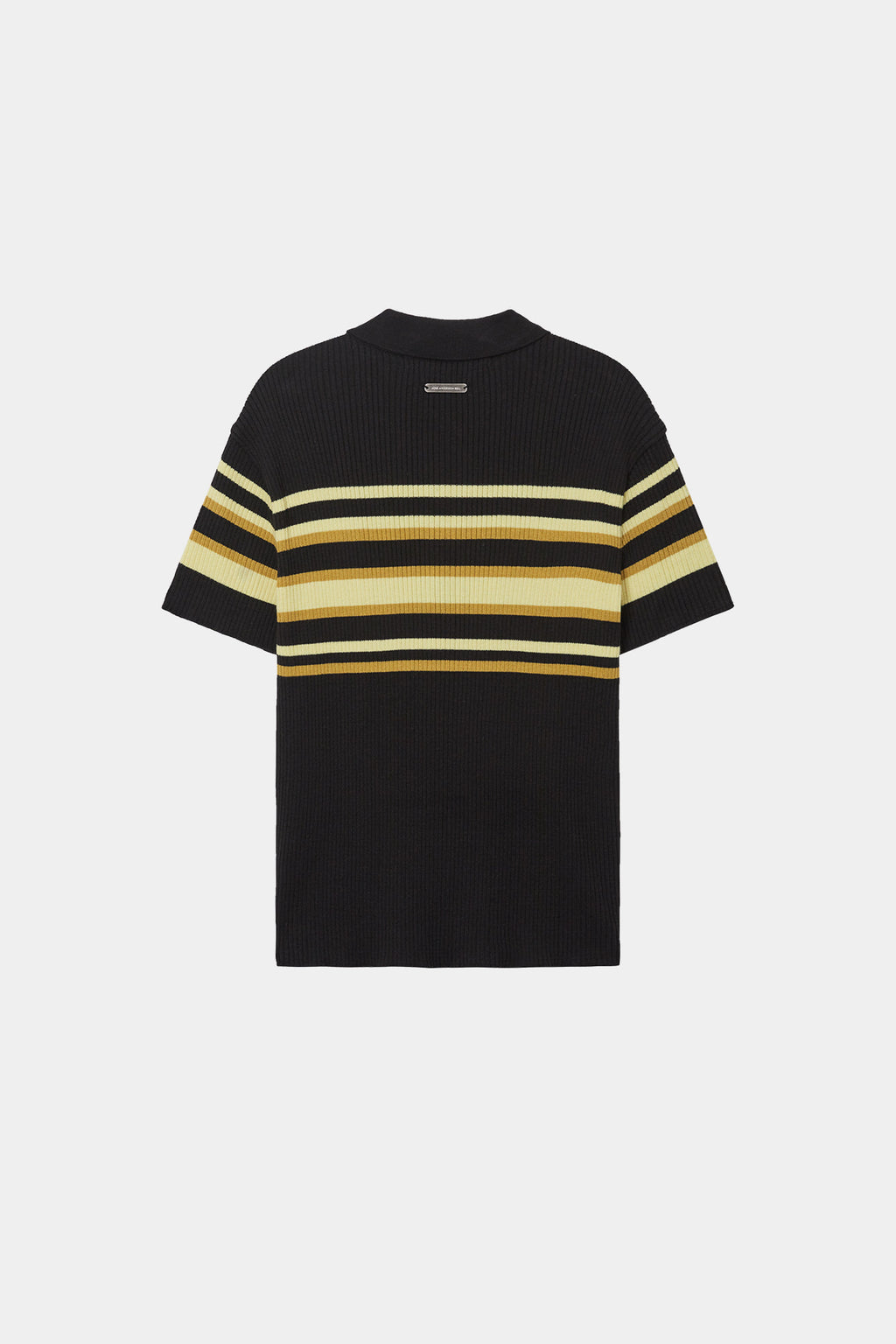 Andersson Bell - Pitt Stripe Polo Sweater (Black/Lemon) product image 9 | TRAB K-Fashion Australia