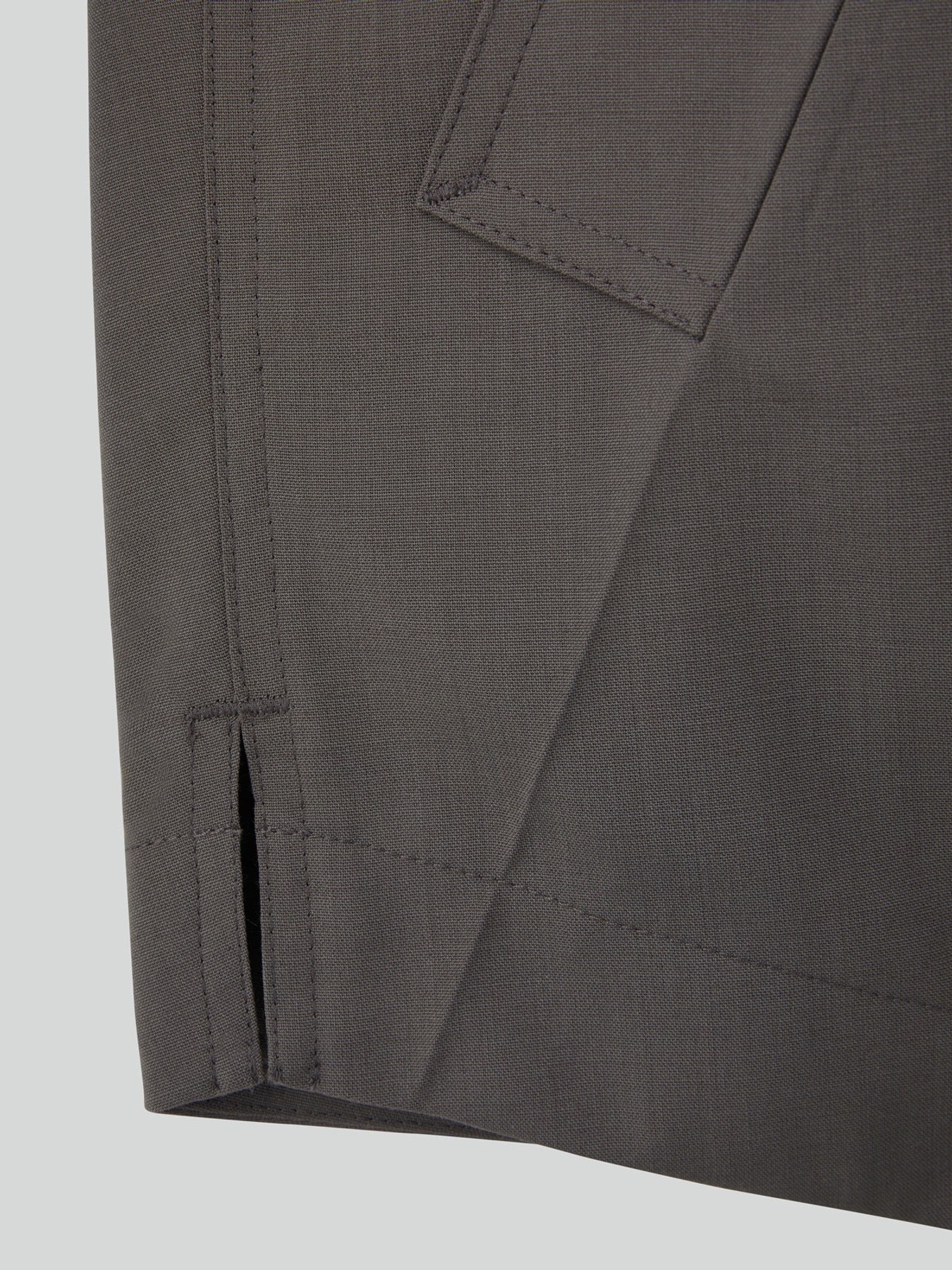 Recto - Muffler Wrap Coat (Sepia Grey) product image 7 | TRAB K-Fashion Australia