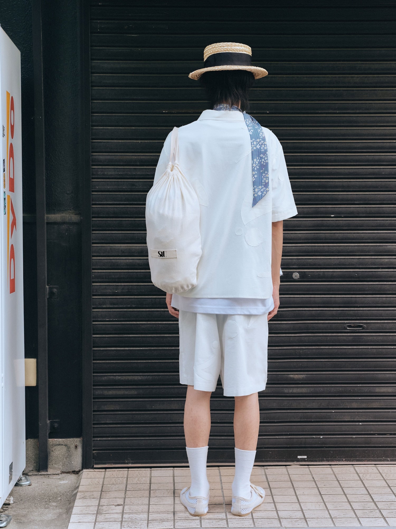 Stu - Garden Patch Shirt (Cream) product image 4 | TRAB K-Fashion Australia