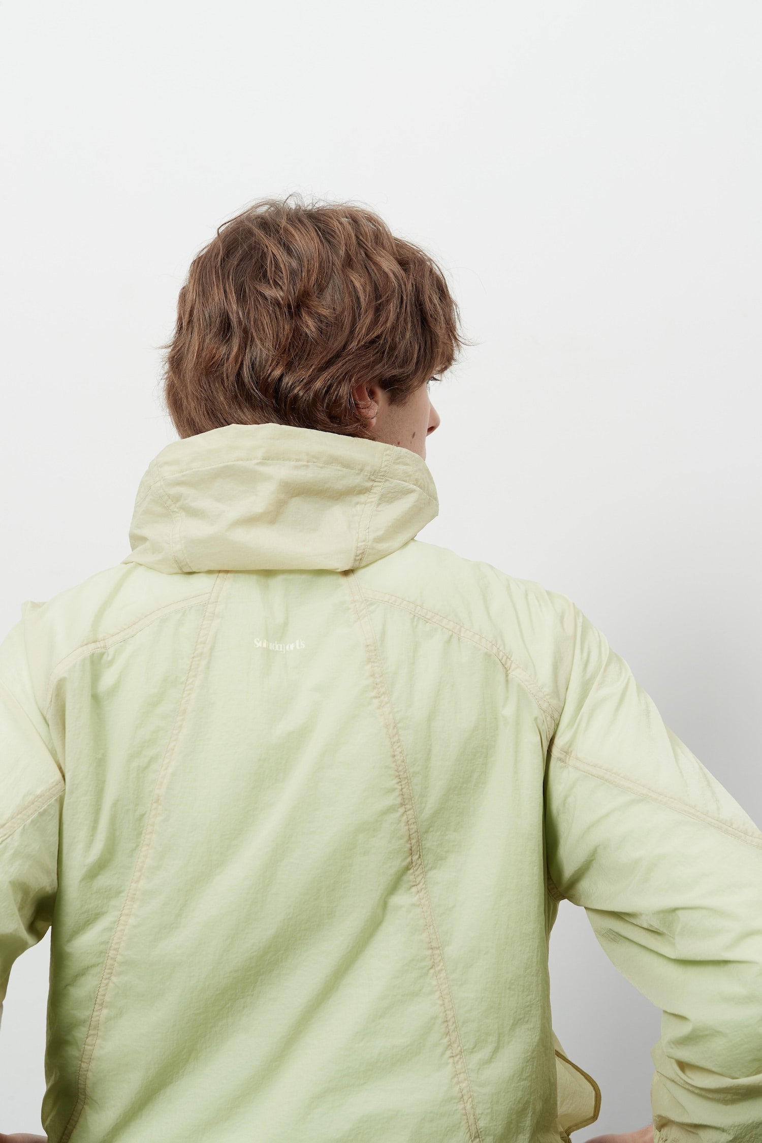 Stu - Round Cut Windbreaker (Beige) product image 13 | TRAB K-Fashion Australia