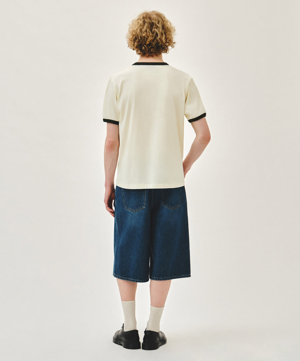 Marithe & Francois Girbaud - Bermuda Denim Pants (Blue) product image 5 | TRAB K-Fashion Australia