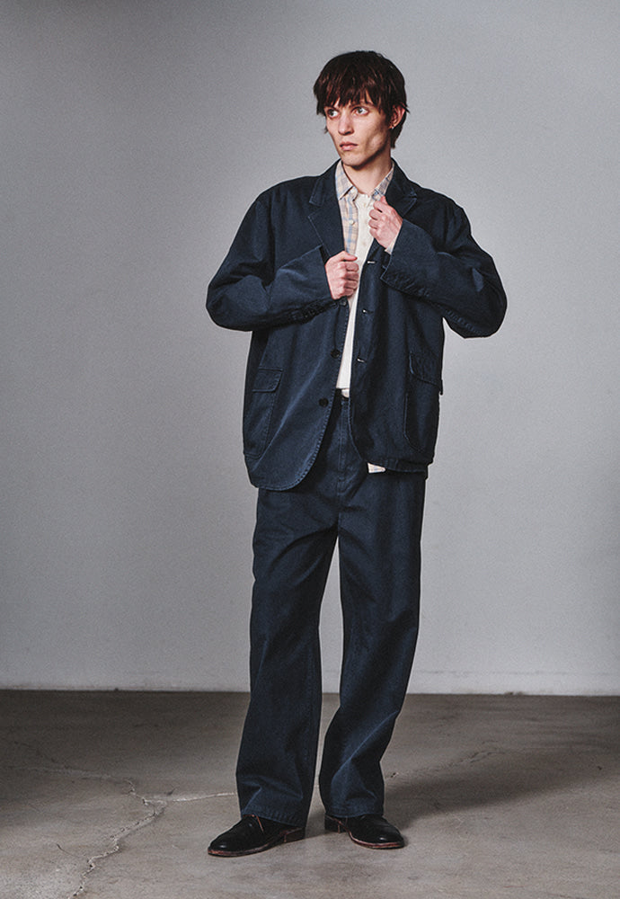 Art if acts - One Tuck Chino Pants (Dark Navy) product image 5 | TRAB K-Fashion Australia