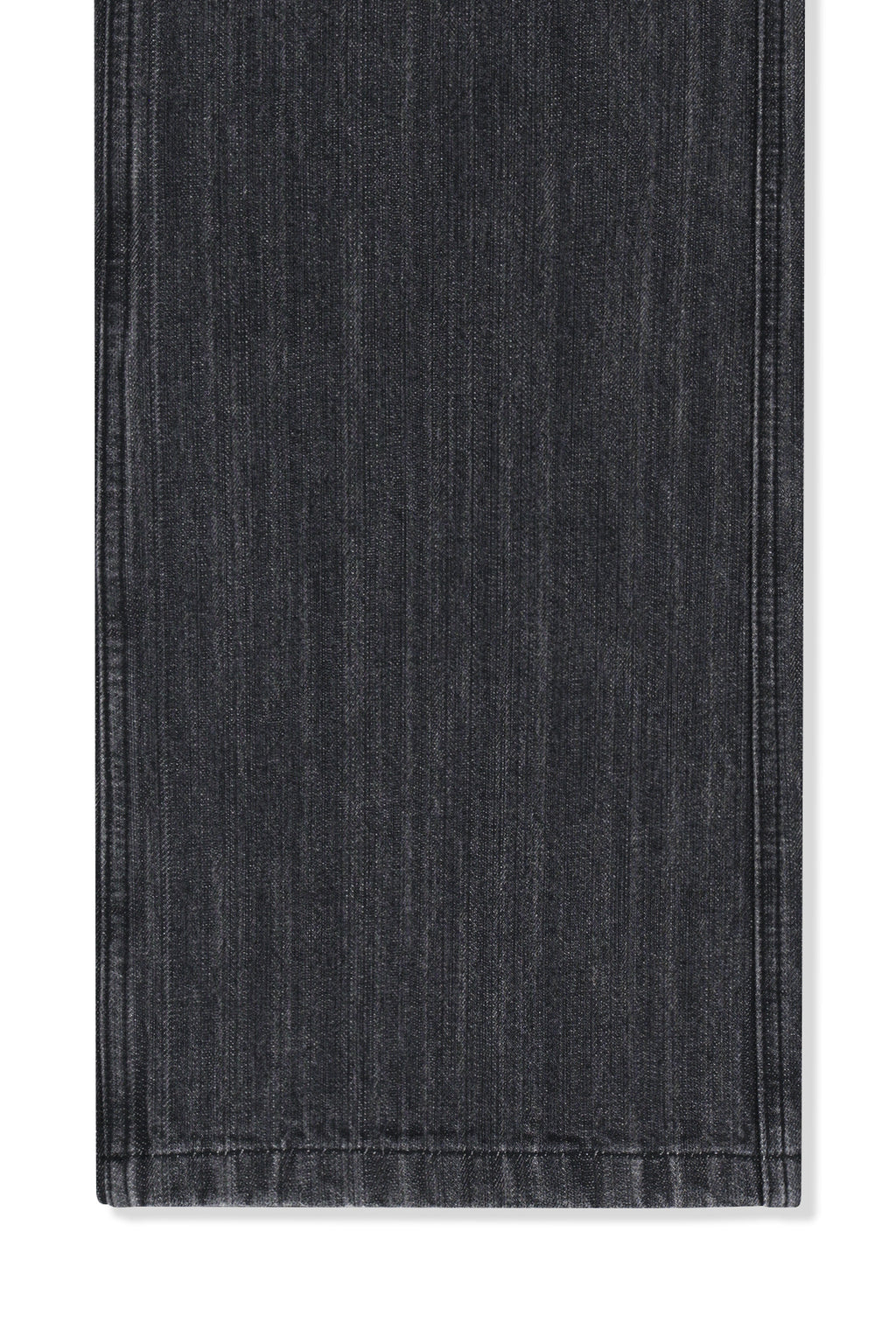 Matin Kim - Apron Layered Denim Pants (Black) product image 5 | TRAB K-Fashion Australia