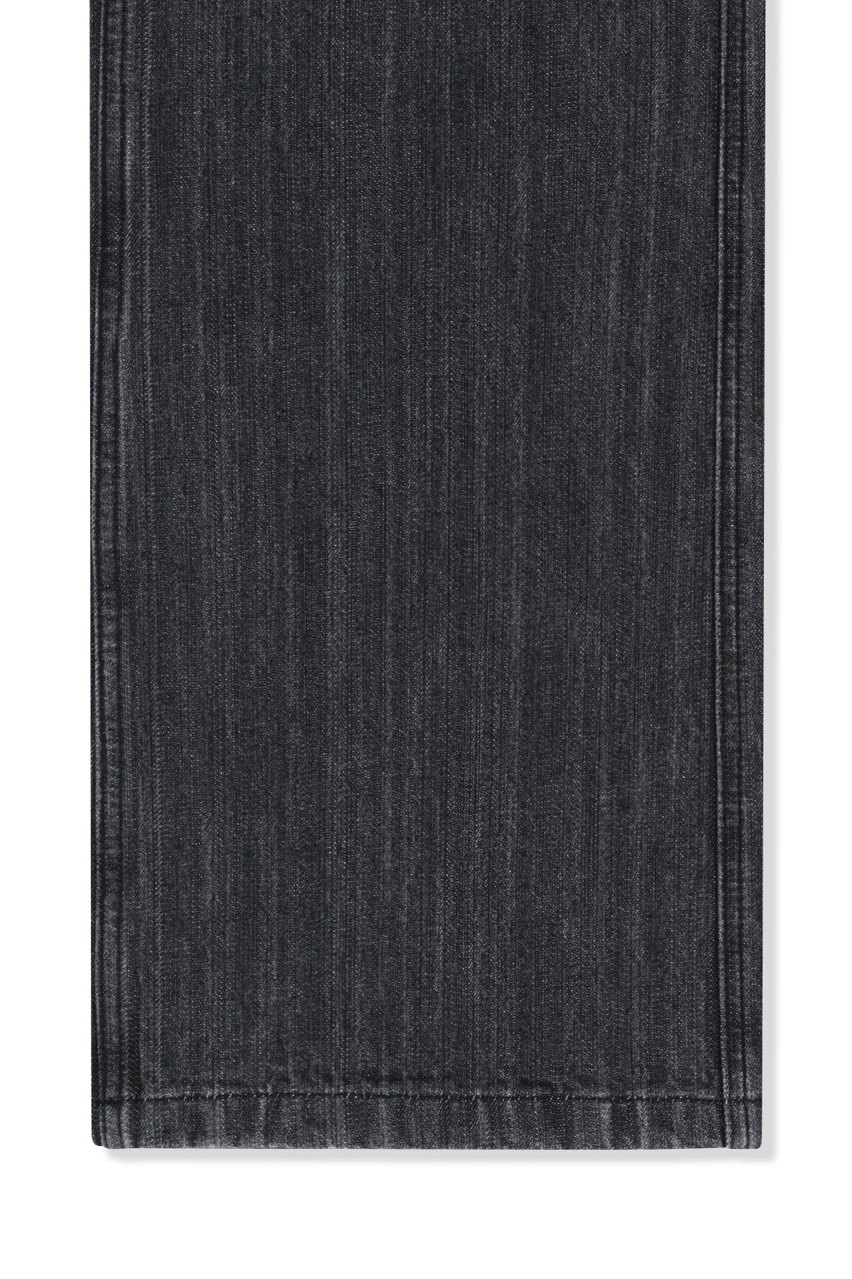 Matin Kim - Apron Layered Denim Pants (Black) product image 5 | TRAB K-Fashion Australia