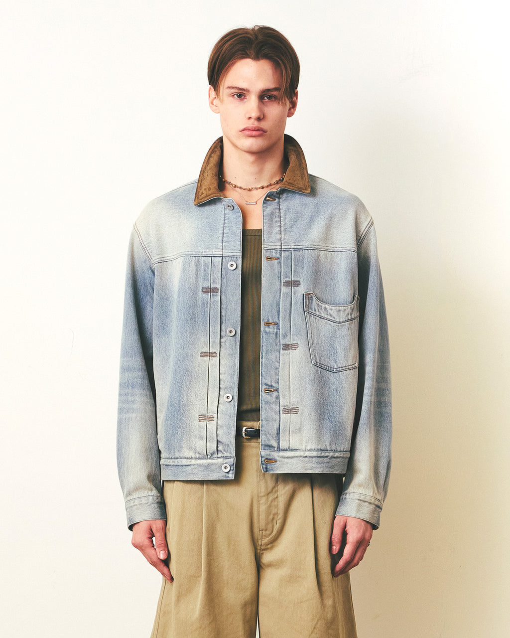 Eastlogue - Country Trucker Jacket (Light Indigo) product image 2 | TRAB K-Fashion Australia