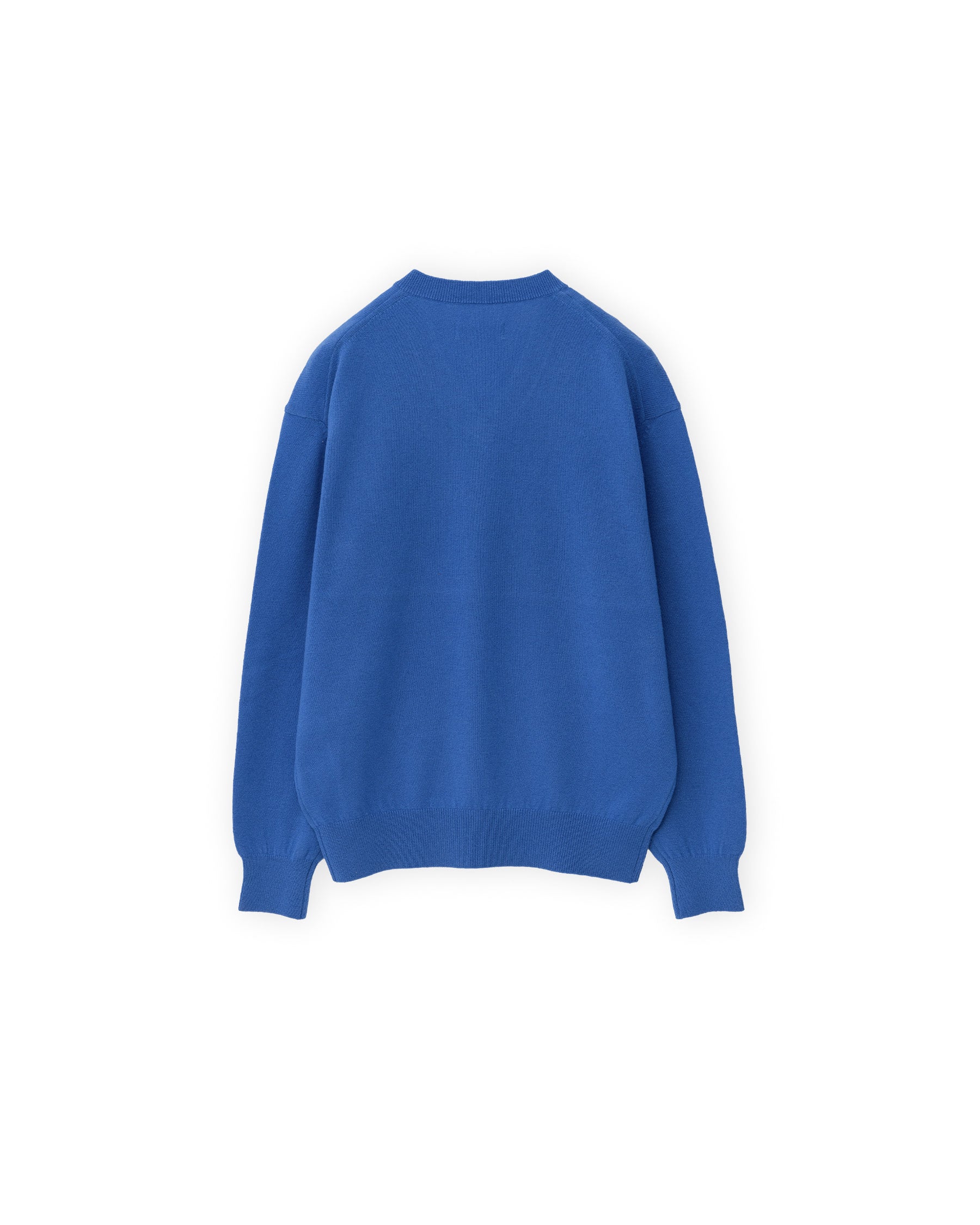 Brownyard - Extra Super Fine V Neck Knit (Blue) product image 7 | TRAB K-Fashion Australia